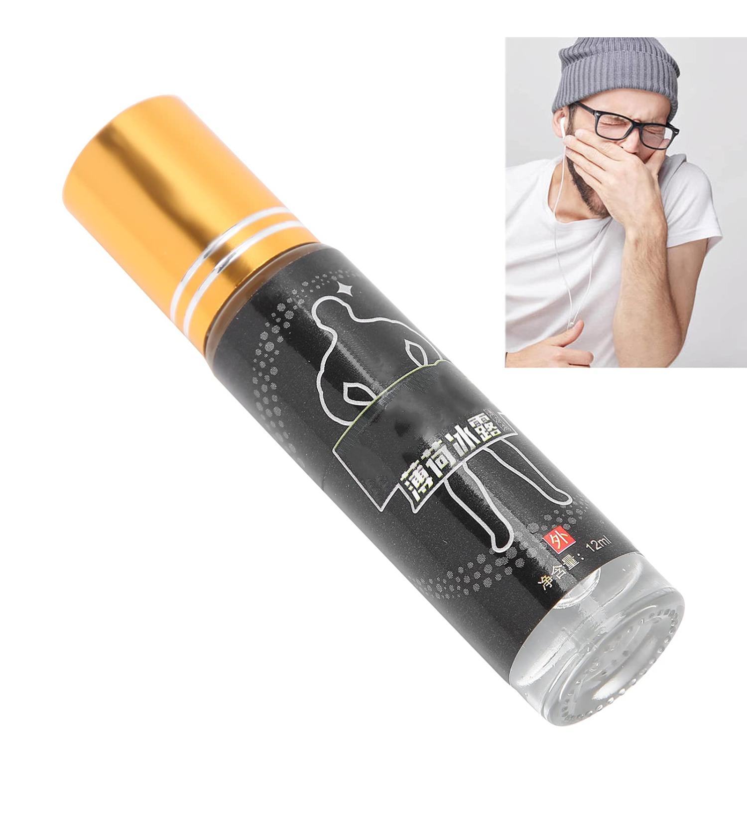 Mint Oil Roll-On | Stress Relief Essential Oil for Workers & Students | Refreshing Aromatherapy - Buy Online on GoSupps.com