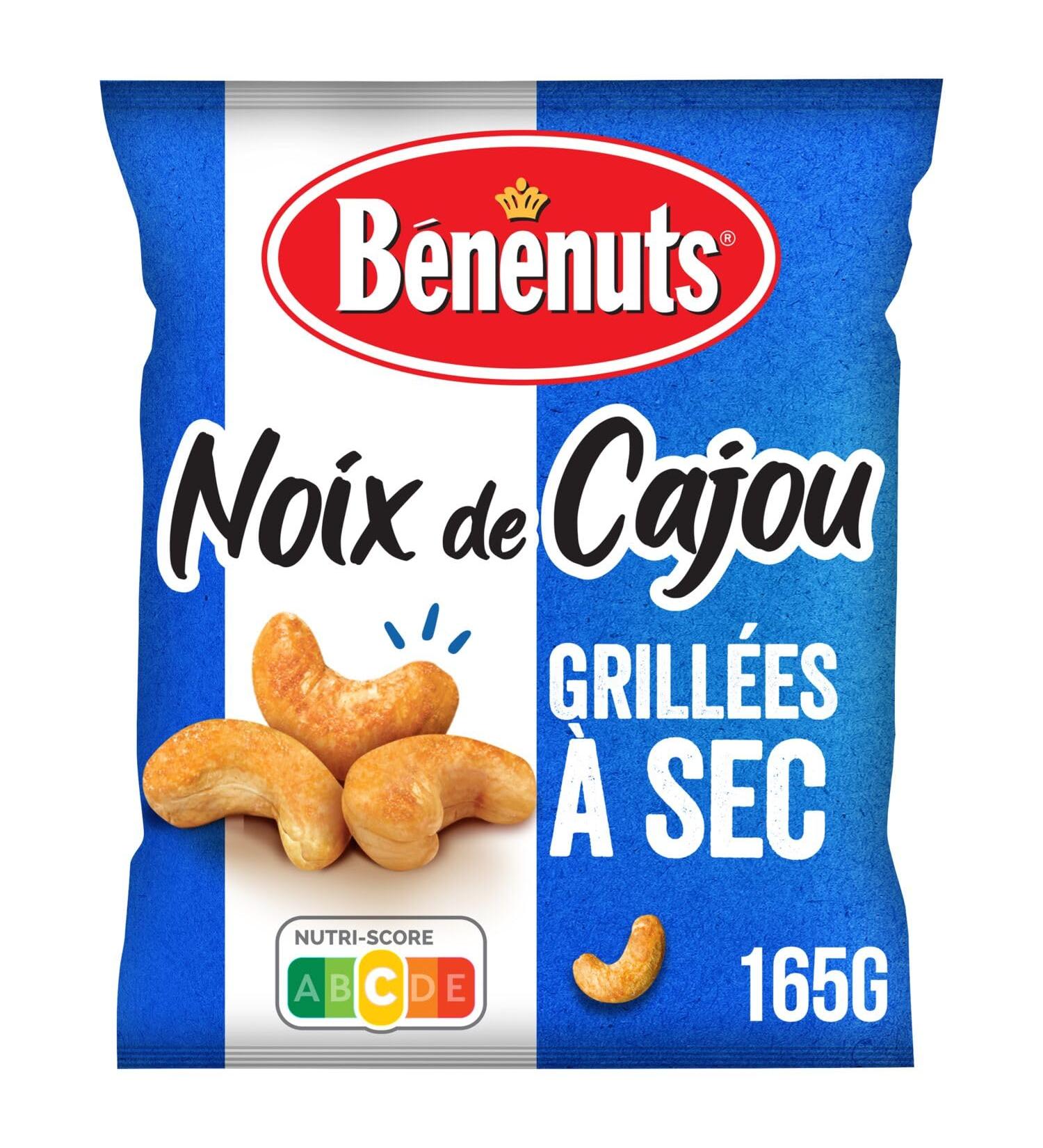  Benenuts Benennuts Dry Roasted Cashews 165 g - Buy Online on GoSupps.com