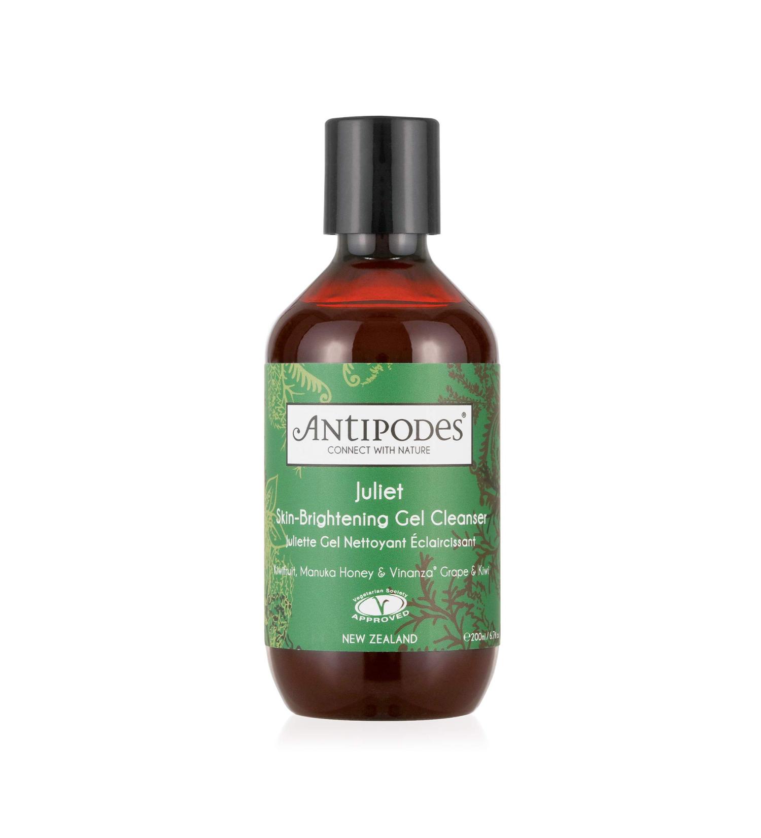 Buy ANTIPODES Juliet Skin-Brightening Gel Cleanser | 100% Natural Cruelty-Free & Vegetarian - 6.7fl oz - Shop Internationally - Buy Online on GoSupps.com