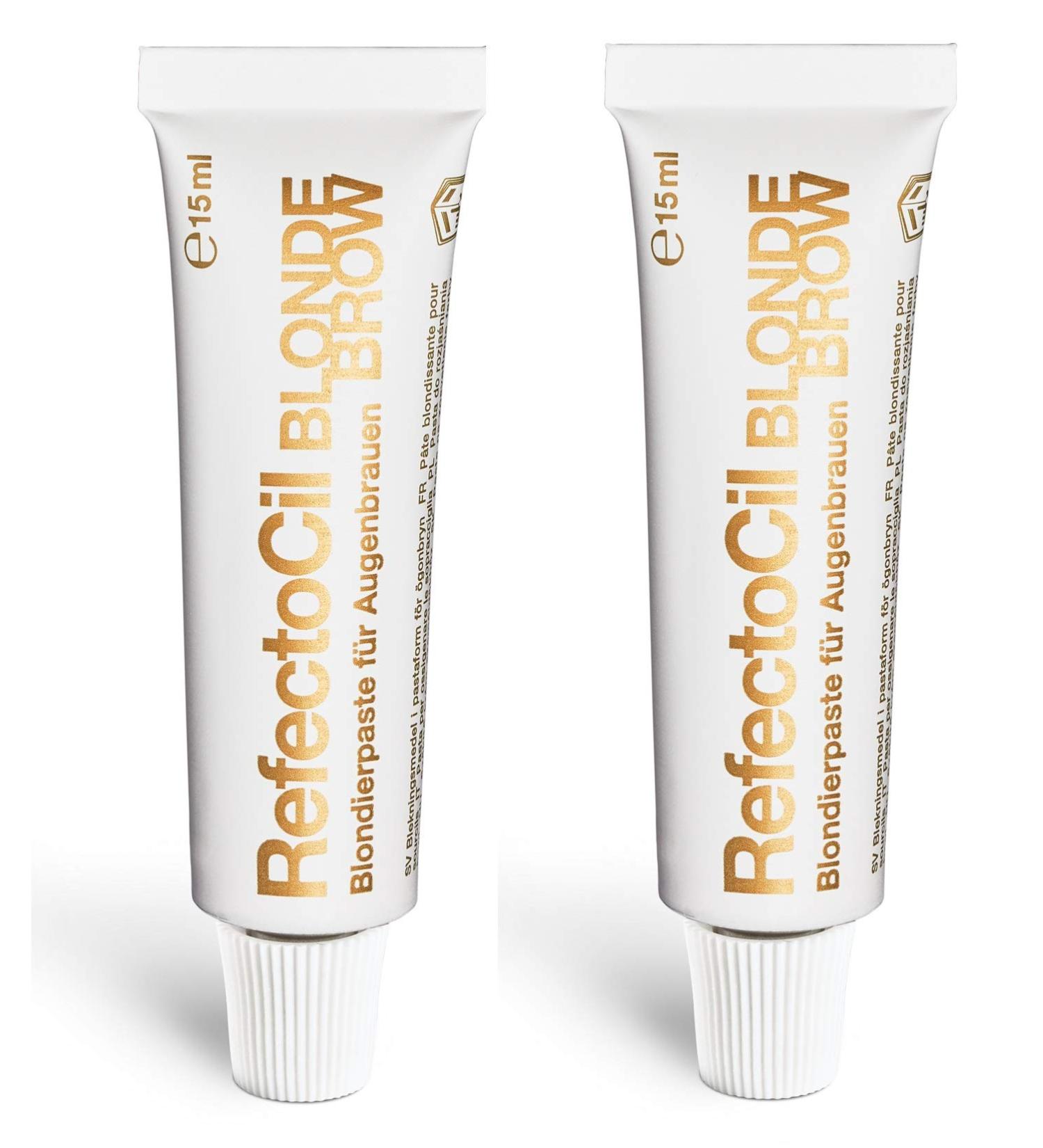Refectocil 2 x Blonde Brow RefectoCil Eyebrow Bleaching Paste 15ml