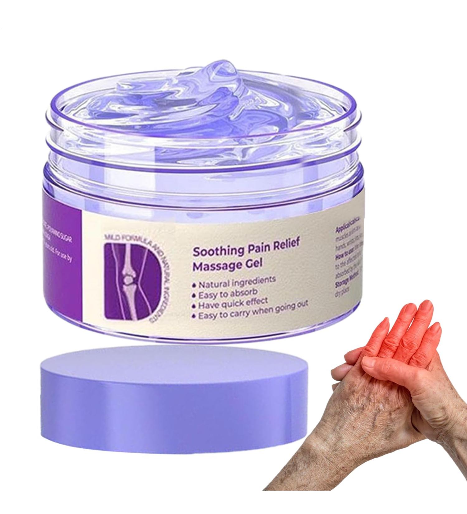 Gel Violet Articulations Gel Pour Douleurs Articulaires & Lombaires | el Musculaire Rafra chissant Pour Genoux Nuque Mains | Formule Naturelle Absorption Rapide Non Gras | our Hommes & - Buy Online on GoSupps.com