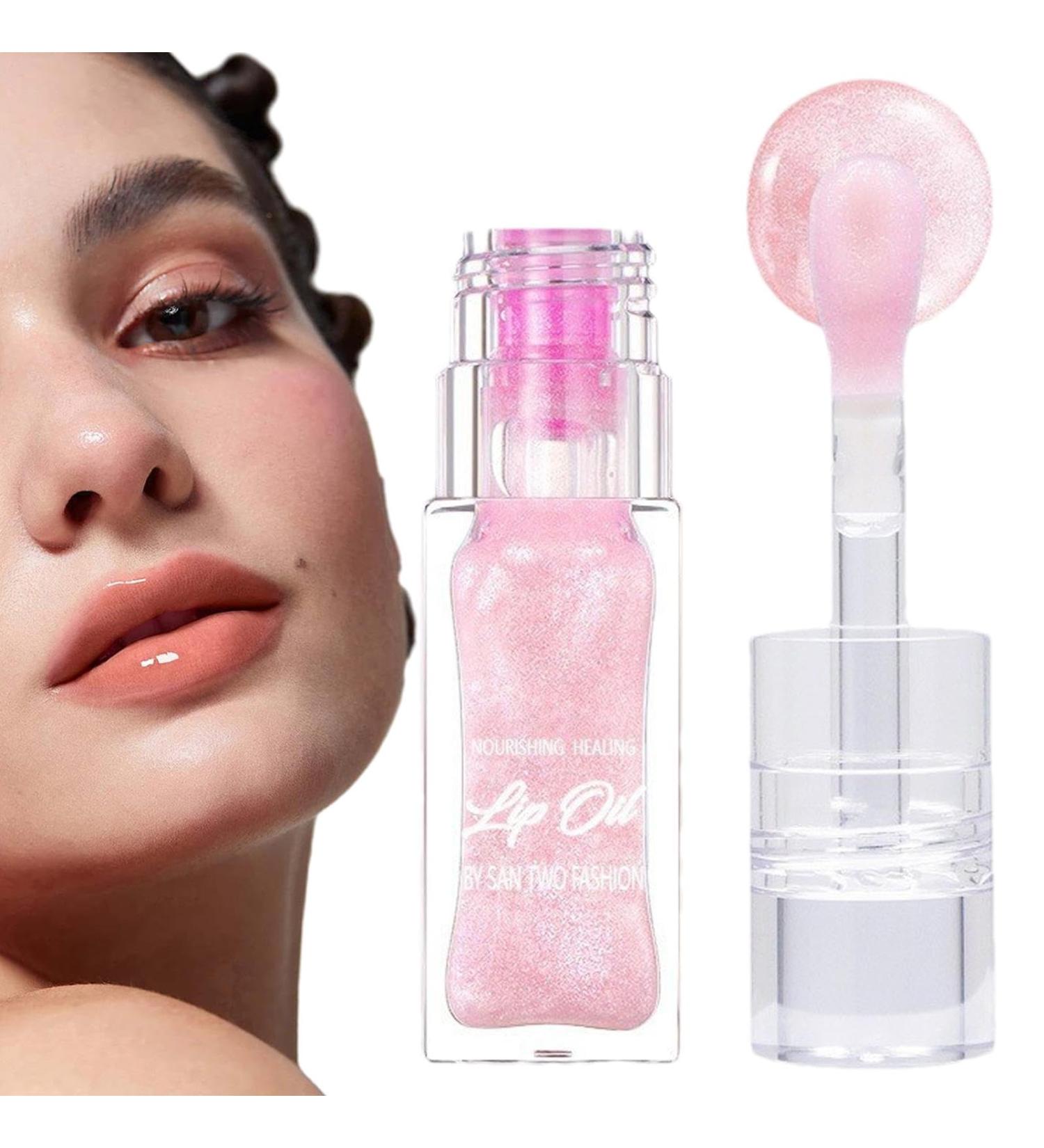 Color Changing Lip Oil - Hydrating Lip Glow Sheer Coverage Tint | Waterproof Stain for Plump Lips & Moisture Protection - Shop Internationally - Buy Online on GoSupps.com