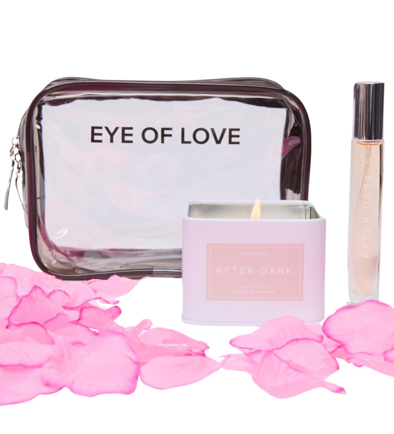Love in Transit Kit After Dark Pheromone Perfume & Candle Set with Rose Petals Travel Bag - Buy Online on GoSupps.com