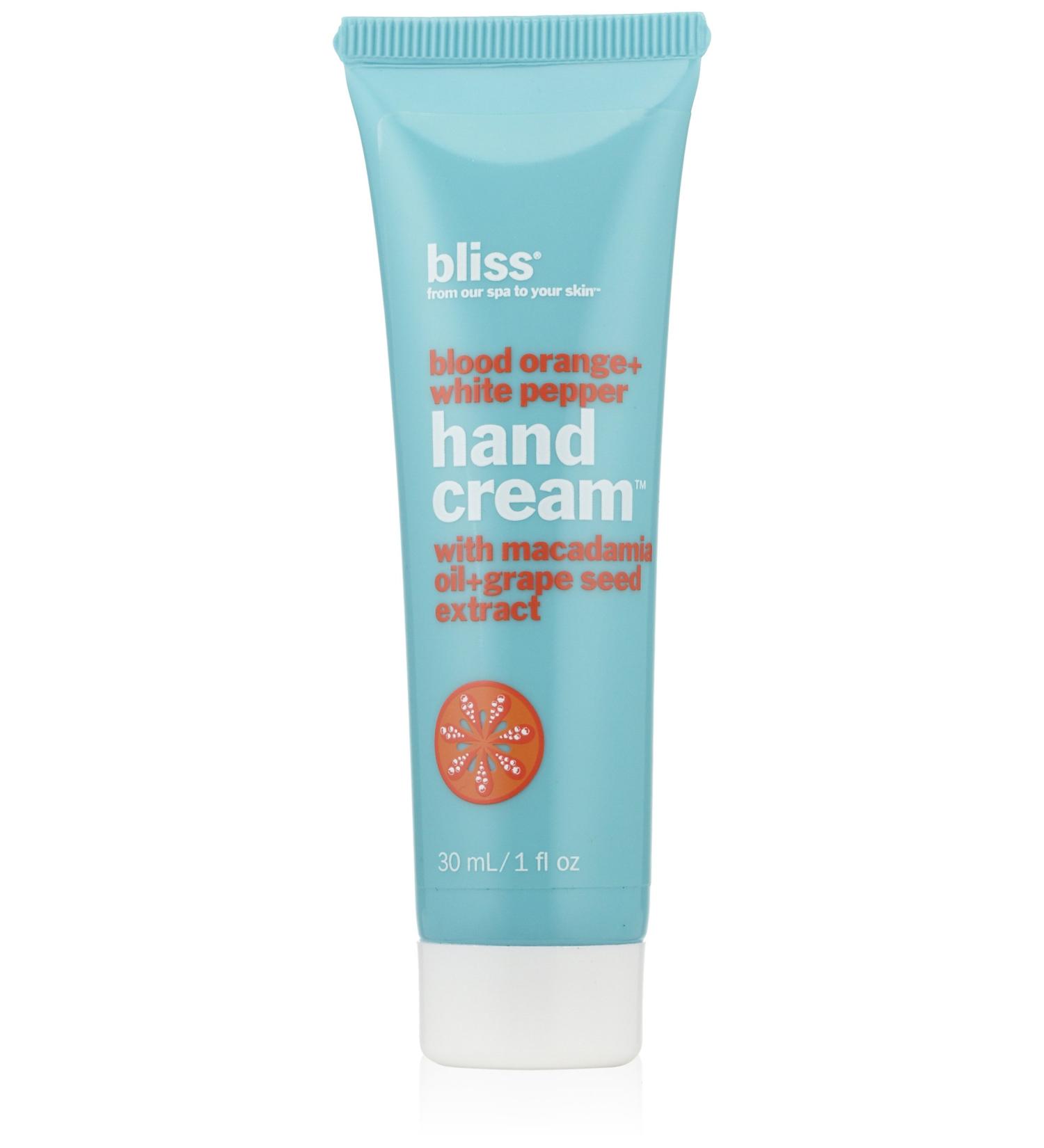 bliss Blood Orange + White Pepper Hand Cream  1 fl. oz.