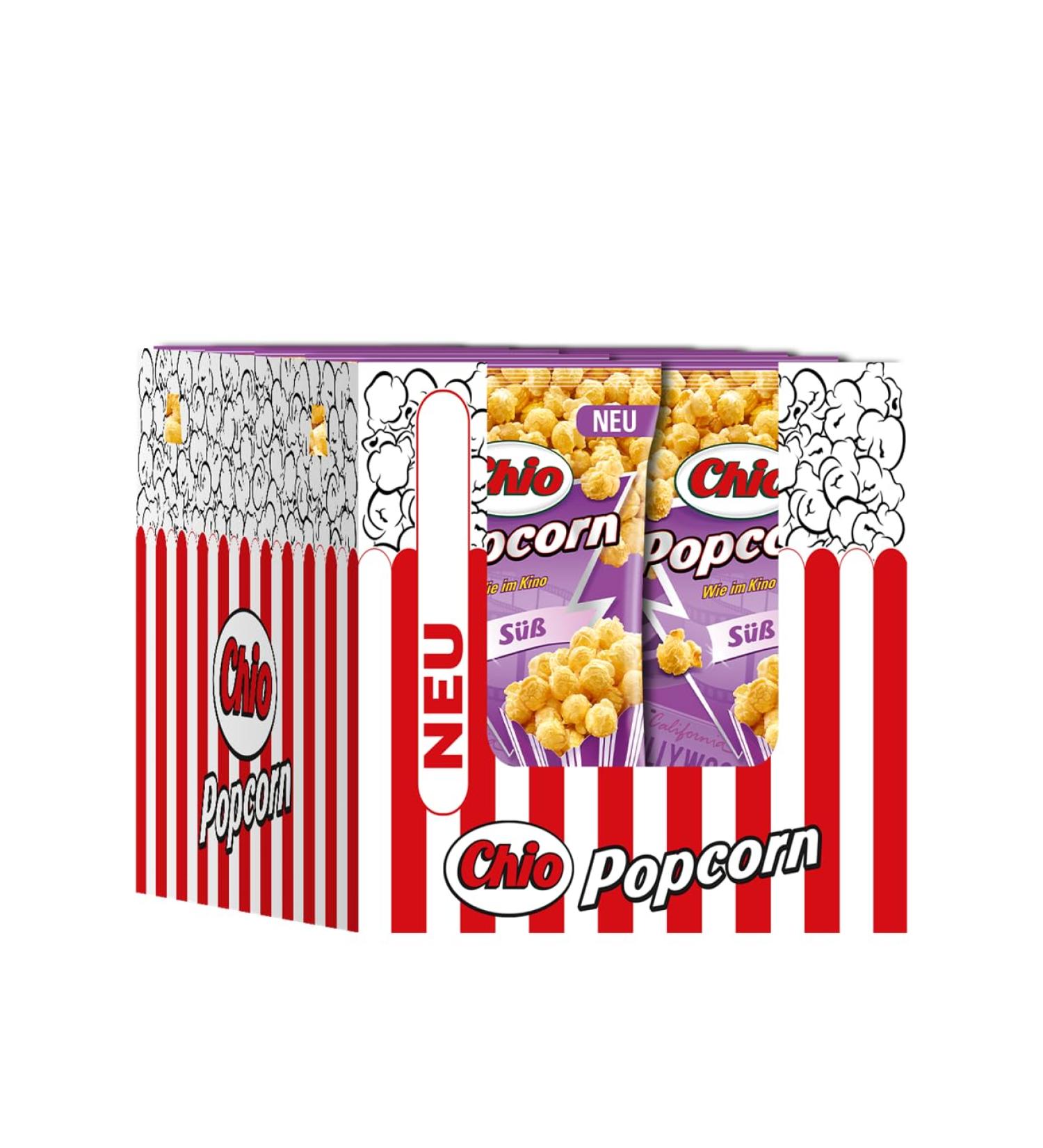 Chio popcorn sweet 12 pack (12 x 120 g)