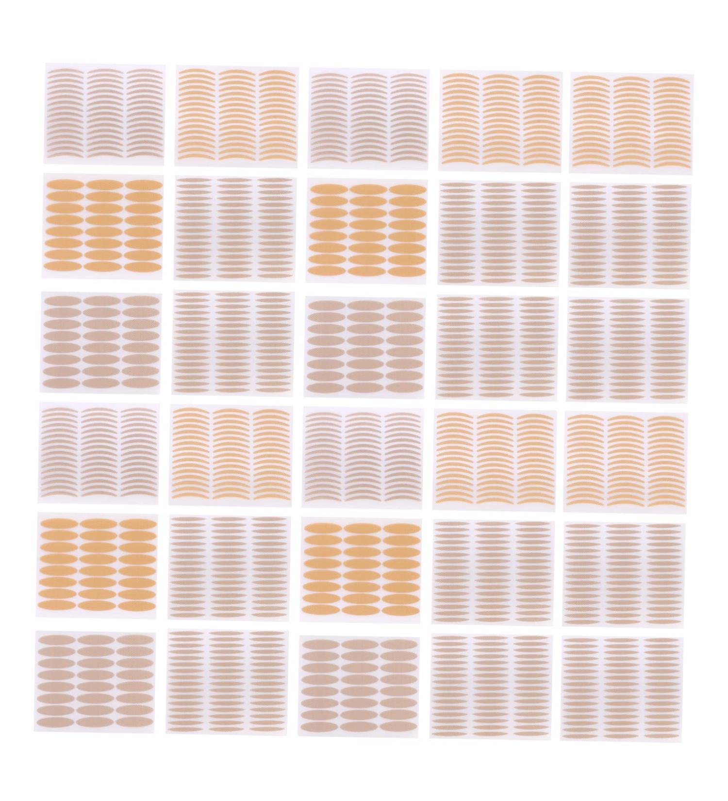 Angoily 50 Sheet Lace Double Eyelid Sticker Mesh Tape Invisible Eye Stickers Tool Second Generation Hooded - Buy Online on GoSupps.com