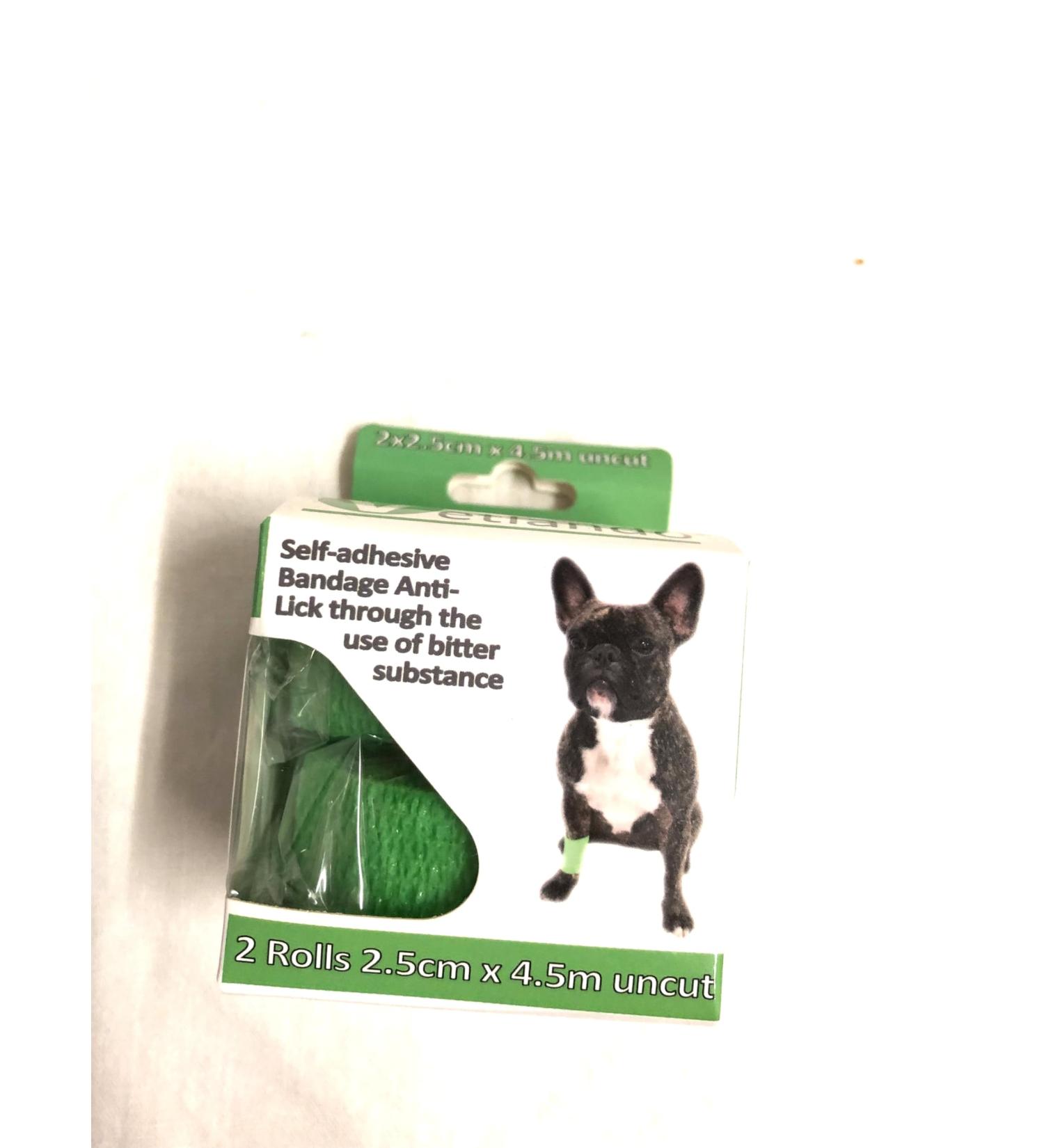 Vetlando anti-lick bandages 2 x 2.5 cm x 4.5 m for dogs