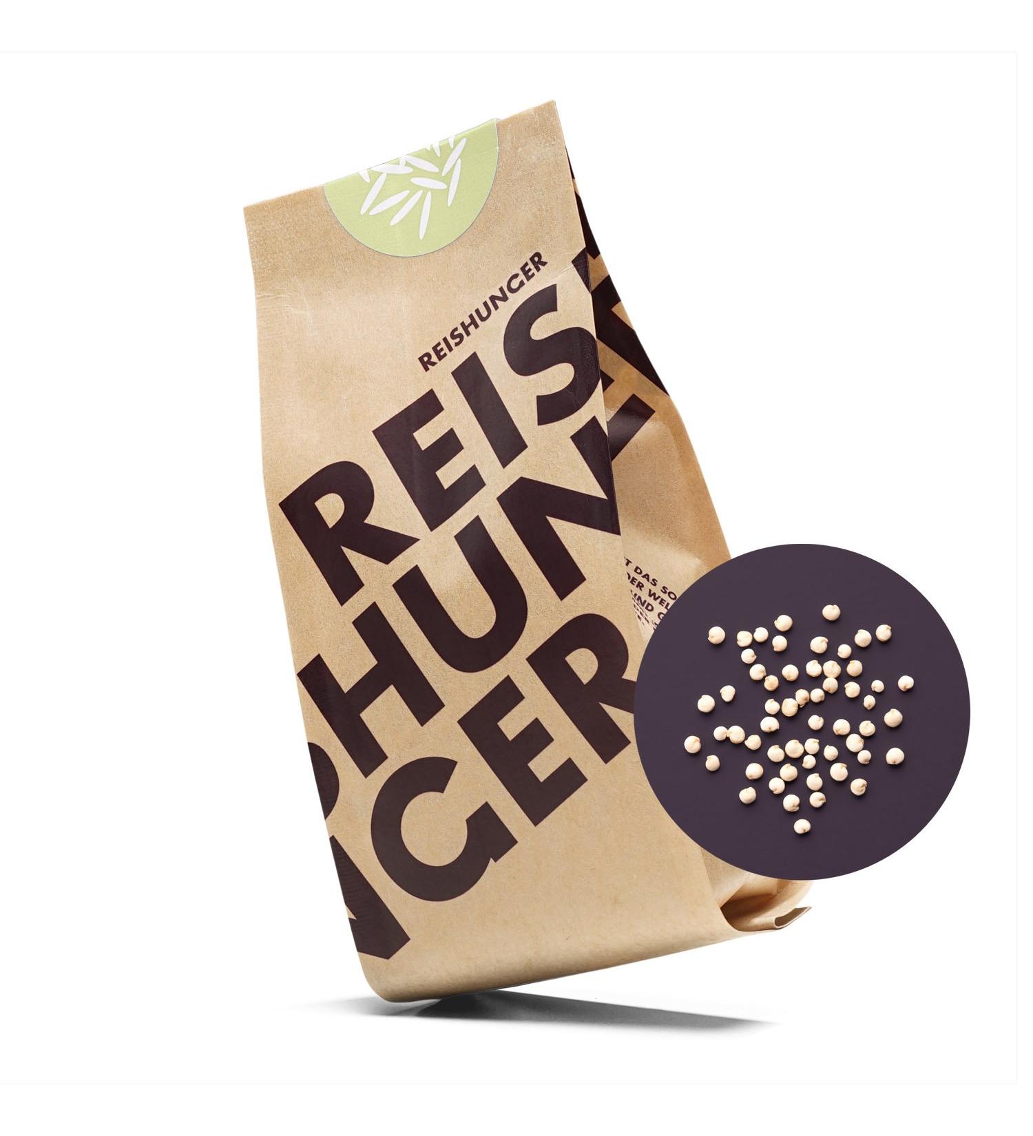 Reishunger White Premium Bio Quinoa 3 kg - Gluten-Free Superfood from Bolivia | High Protein & Fiber - Buy Online on GoSupps.com