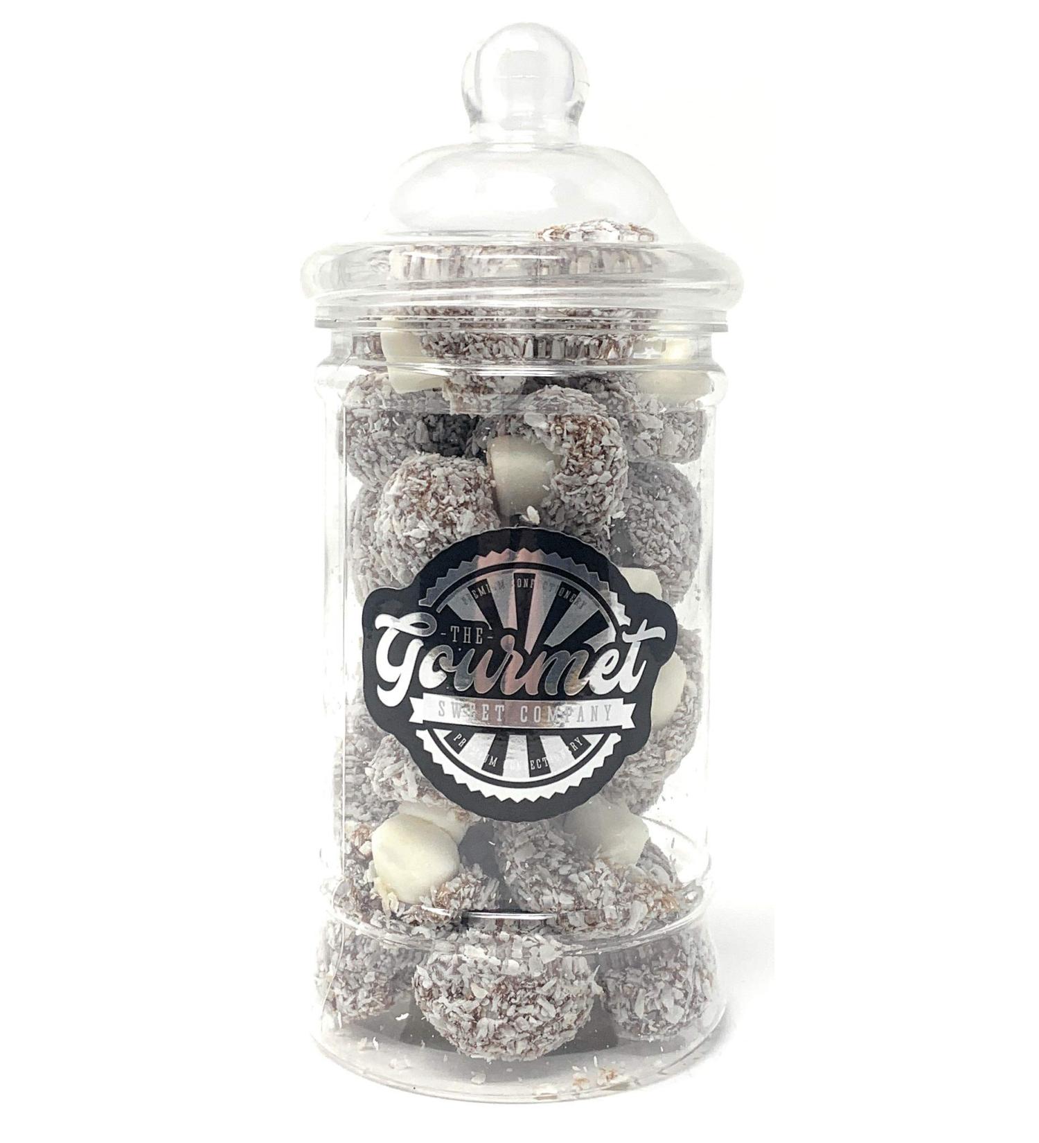 Coconut Mushrooms Victorian Gift Jar by The Gourmet Sweet Company