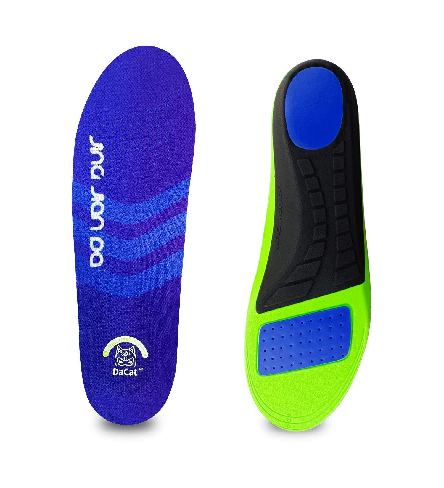 Buy DACAT Sport Insole for Heel Spurs & Plantar Fasciitis - Orthopedic Insoles for Men & Women (EU 45-46 Blue) - International Shipping Available - Buy Online on GoSupps.com