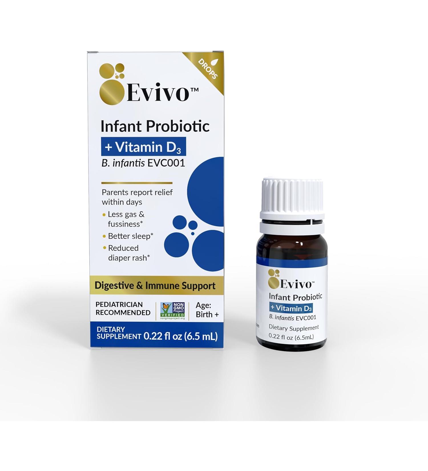 Evivo Infant Probiotic Drops - Buy Online on GoSupps.com