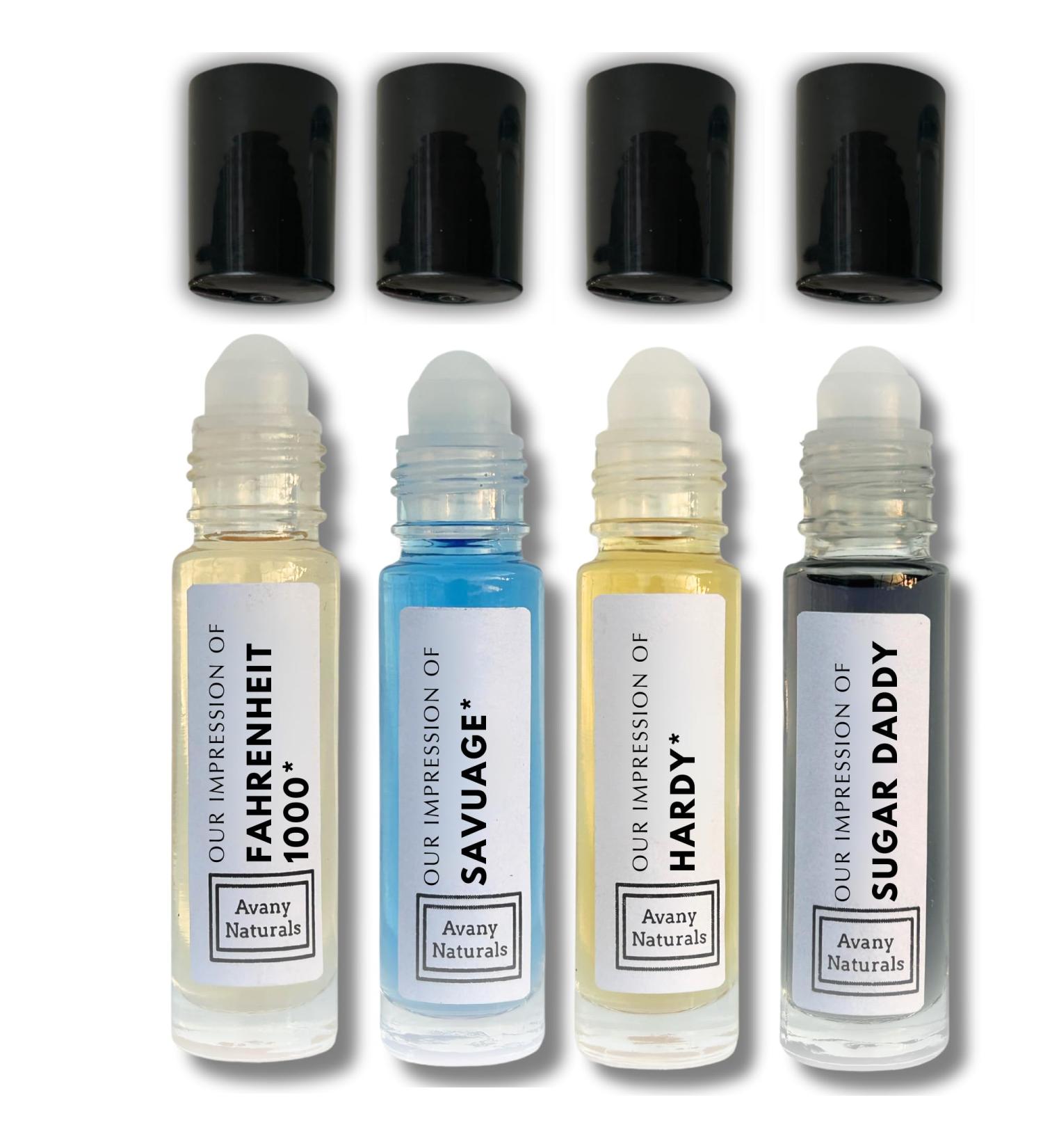 Replicant Cologne For Men - Mini Perfume Set Fragrance Body Oil Sample Cologne for Men Roller Perfume Man Perfume 4 Pc (Sexy Set) - Buy Online on GoSupps.com