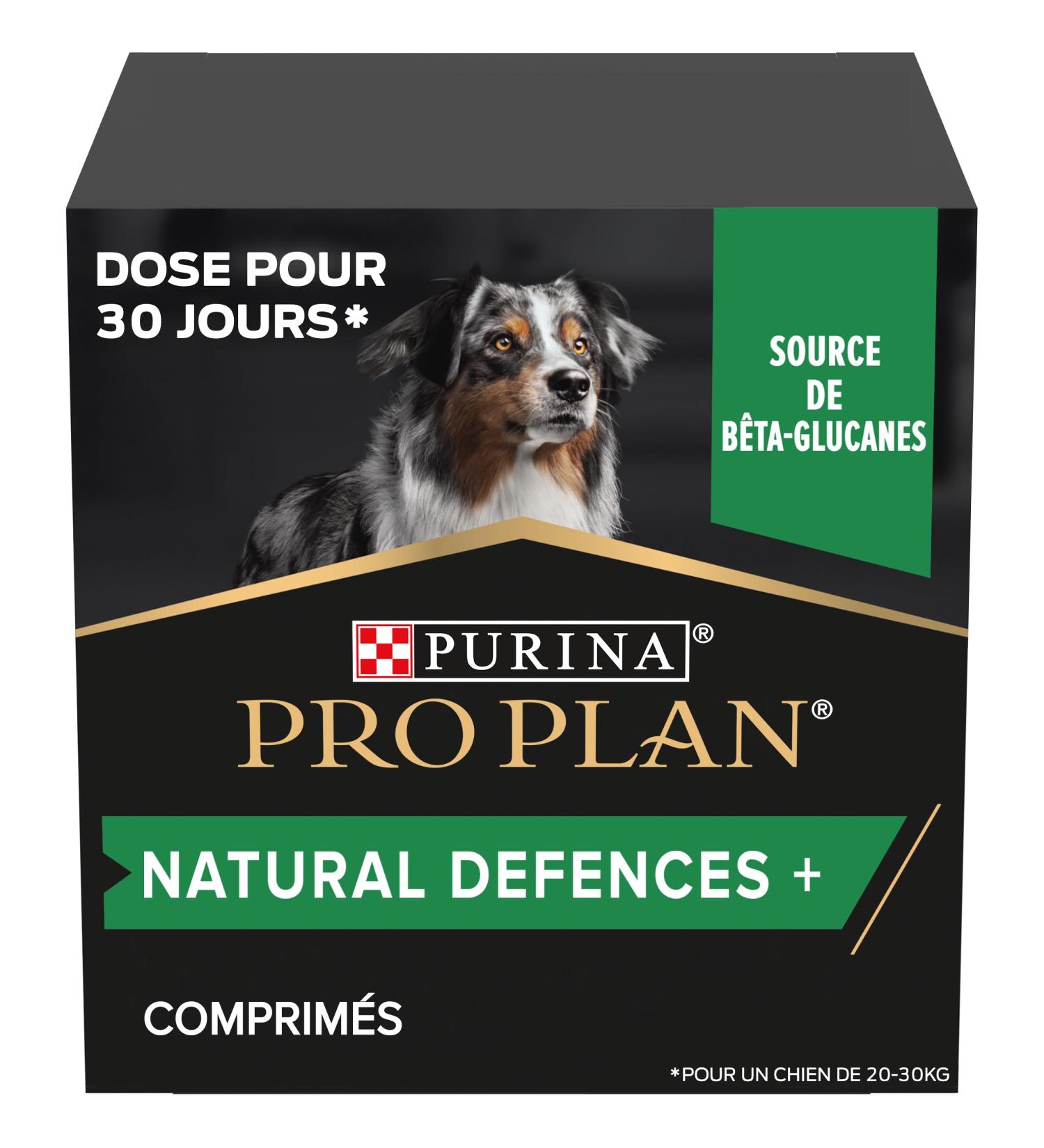 PURINA PRO PLAN | Natural Defences+ | Complementary Food Tablets | Dog | 67g Box - Buy Online on GoSupps.com
