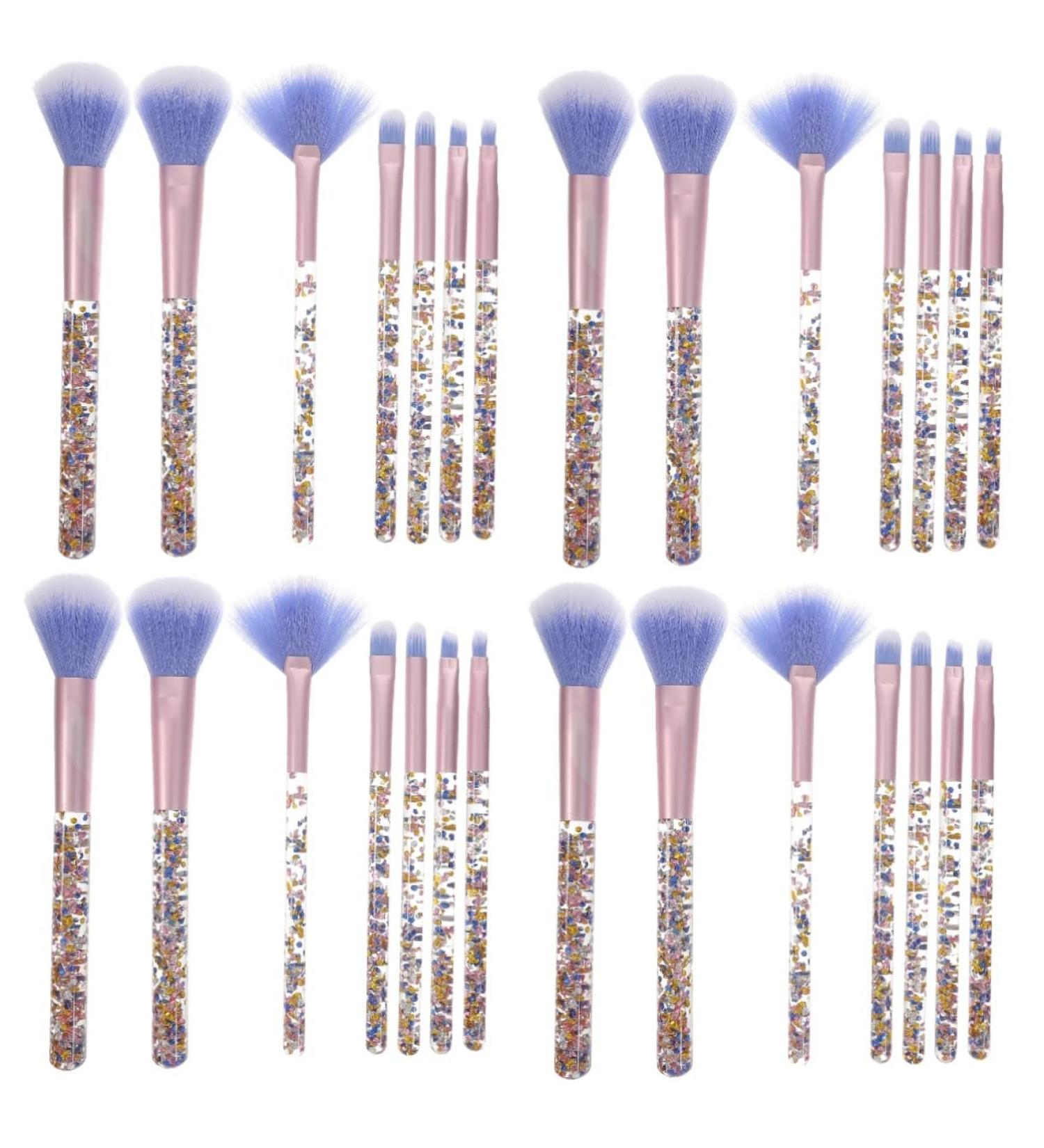 FRCOLOR 28 Pieces Makeup Brush Set Portable Brush Professional Makeup Brush Makeup Brush Makeup Accessories for Women Makeup Tools Mermaid Cosmetics Eyeshadow Set - Buy Online on GoSupps.com