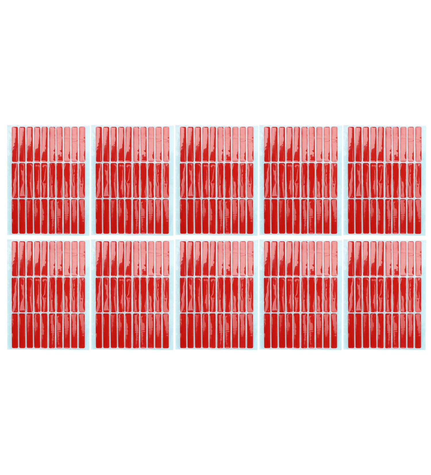 Nail Art Mounting Tape Set 10 Sheet Salon Double Sided Adhesive Tape Nail Tip Mounting Display Tape Nail Tip Fixation Tools Accessory for Nail Tip Color Display for Home and Nail - Buy Online on GoSupps.com