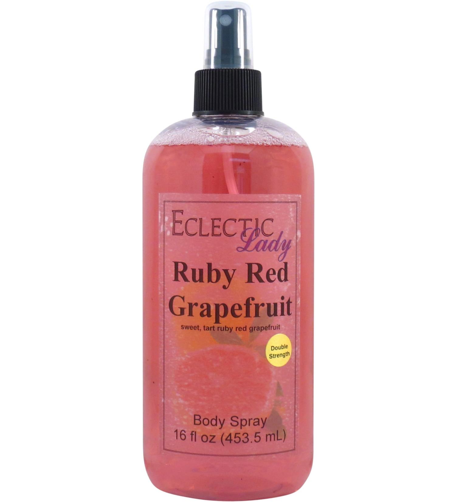 Ruby Red Grapefruit Body Spray (Double Strength) 16 ounces Body Mist for Women with Clean Light & Gentle Fragrance Long Lasting Perfume with Comforting Scent for Men & Women Cologne with Soft 16 Fluid Ounces (Double Strength) - Buy Online on GoSupps.com