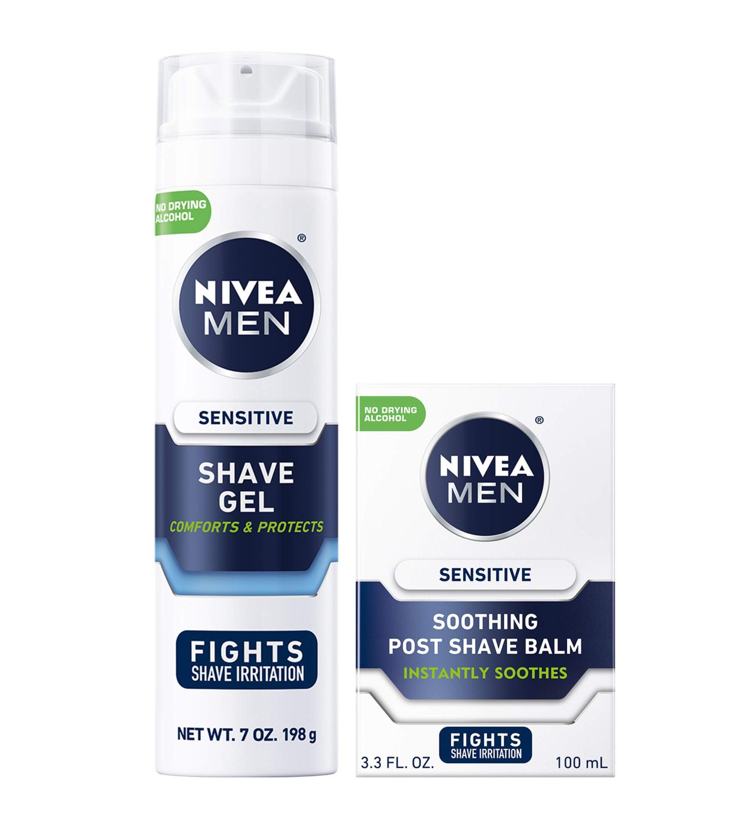 Soothing Shaving Skin Care Set - Pack of 2 | Gentle and Sensitive Skin Formula - Buy Online on GoSupps.com
