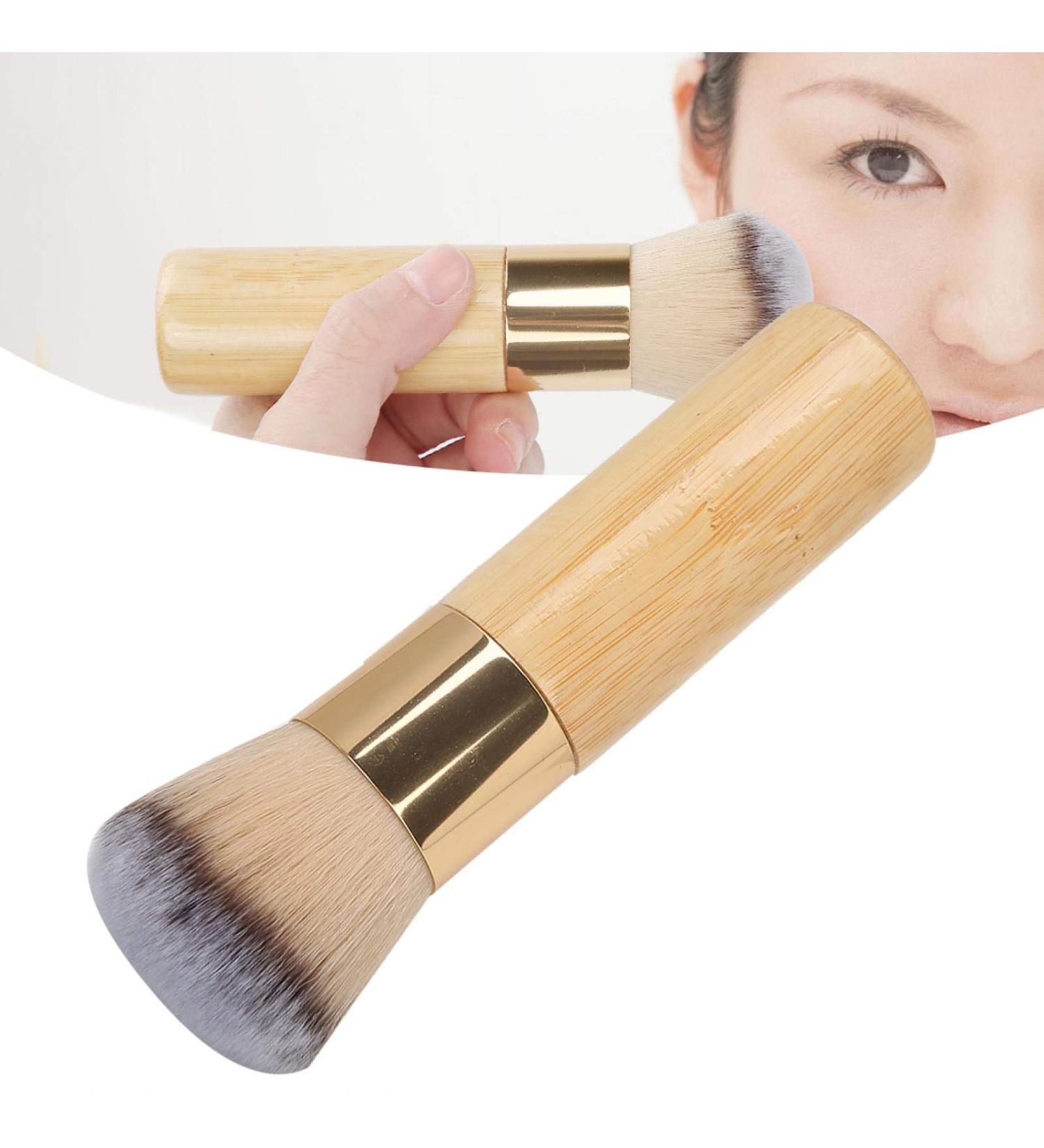 Basic Makeup Brush Set - Loose Powder & Blush Brush for Travel | Premium Cosmetic Tools for Effortless Makeup - Buy Online on GoSupps.com