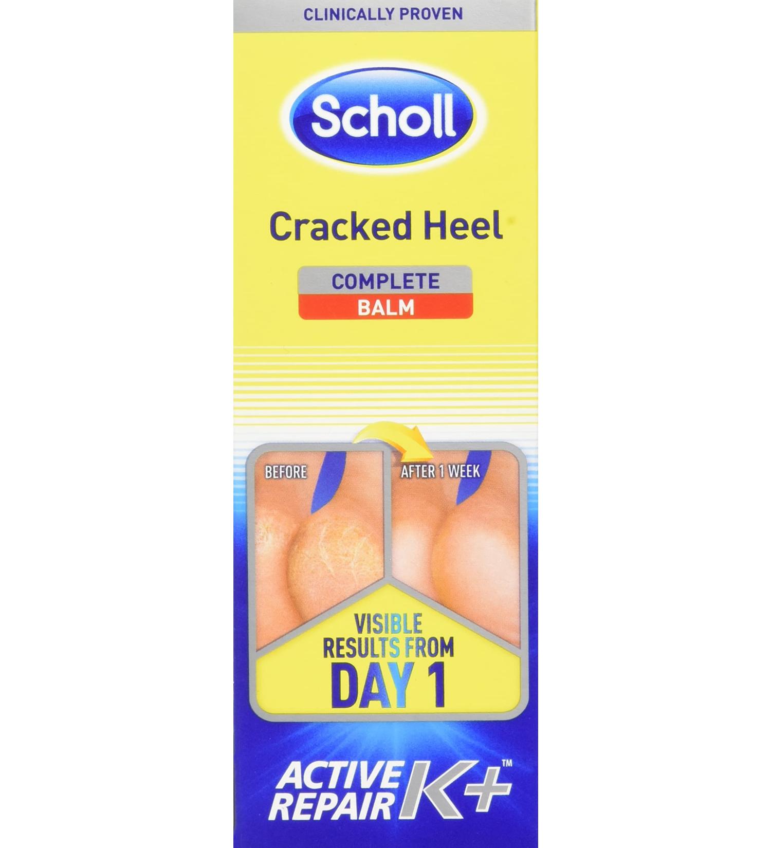 Scholl Cracked Heel Repair Cream 60ml - Effective Treatment for Dry and Cracked Heels - Buy Online on GoSupps.com