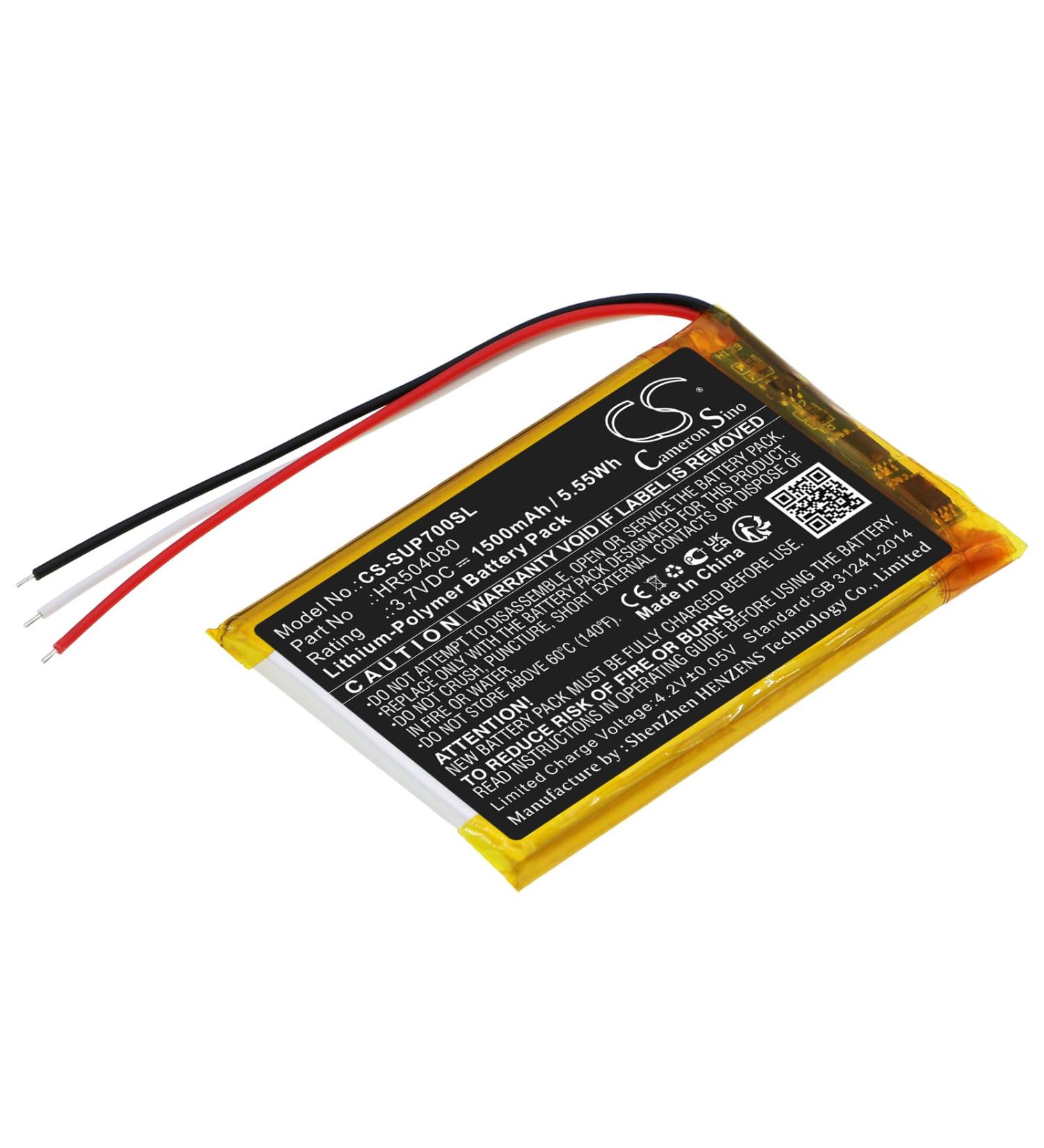 Buy Battery Replacement for SERIOUX Urban Pilot UPQ700 & UPQ700 HR504080 - Fast International Shipping - Buy Online on GoSupps.com