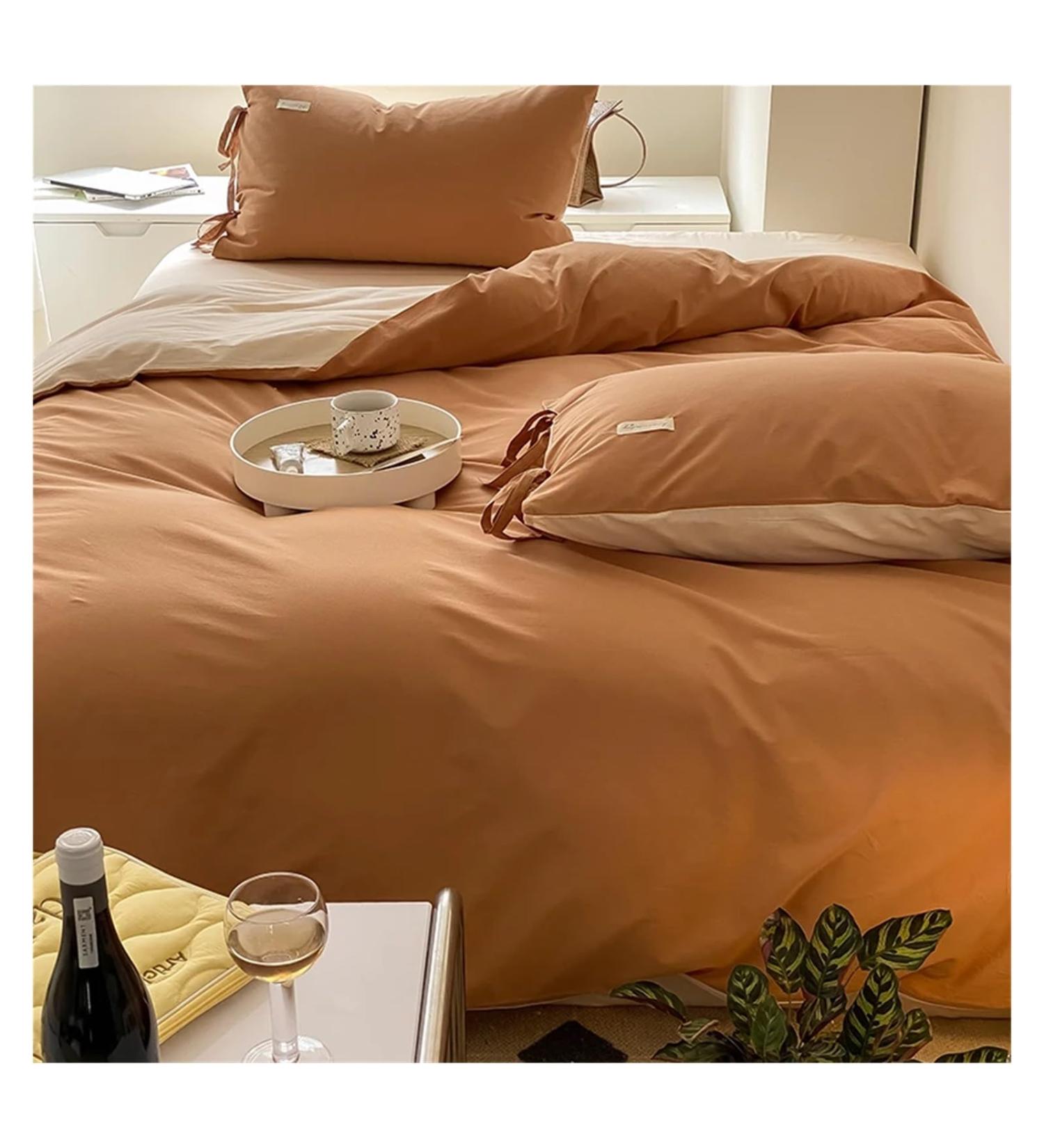 Winter Duvet Cover Luxury Cute Women Queen Sheet Sets Double Bed King Single Housse De Couette Bed Comforter Set Soft (D Twin) - Buy Online on GoSupps.com