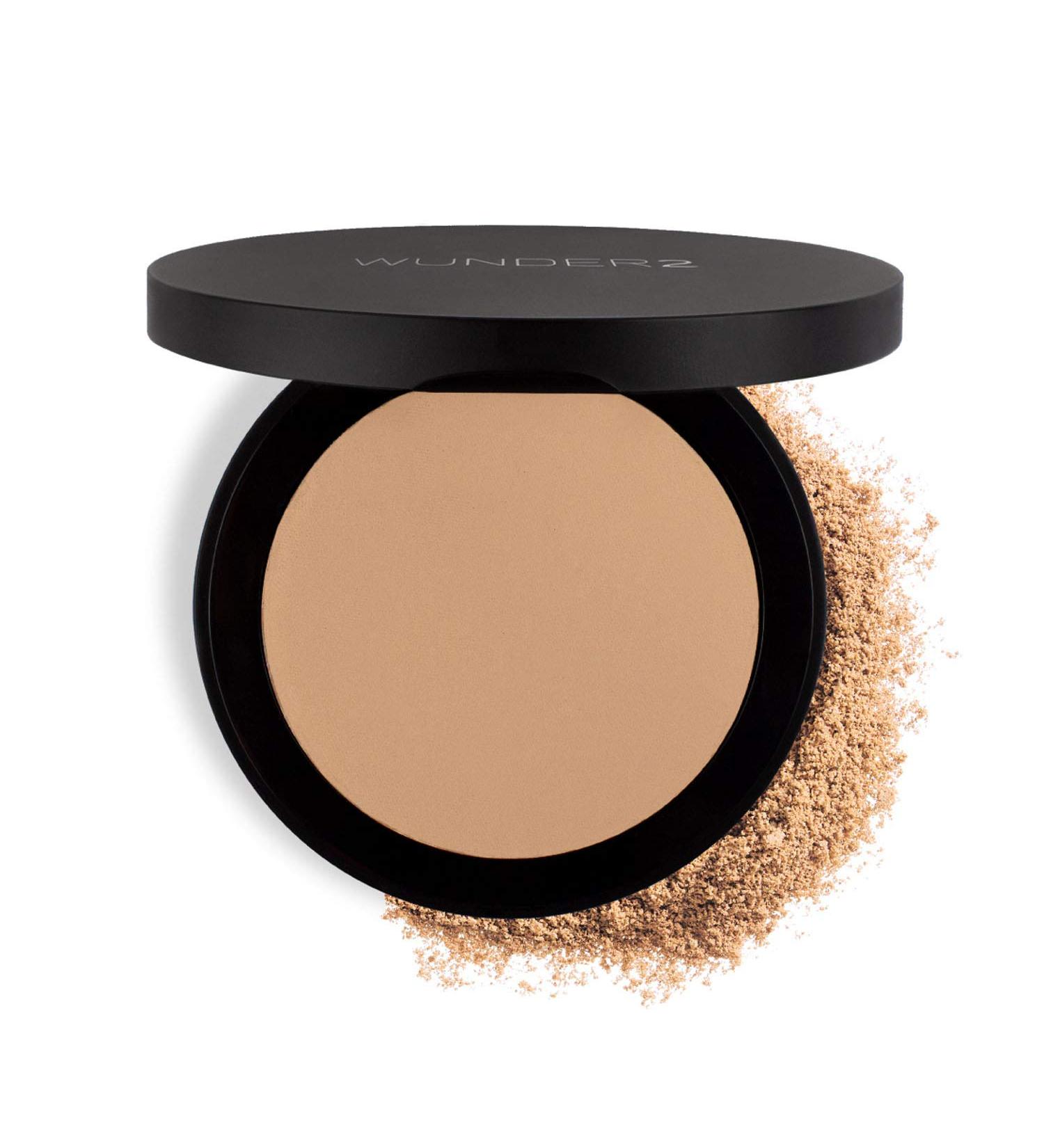 WUNDERBROW GO BEYOND Foundation Pressed Powder - Natural Cream Finish (Light Medium) - Buy Online on GoSupps.com