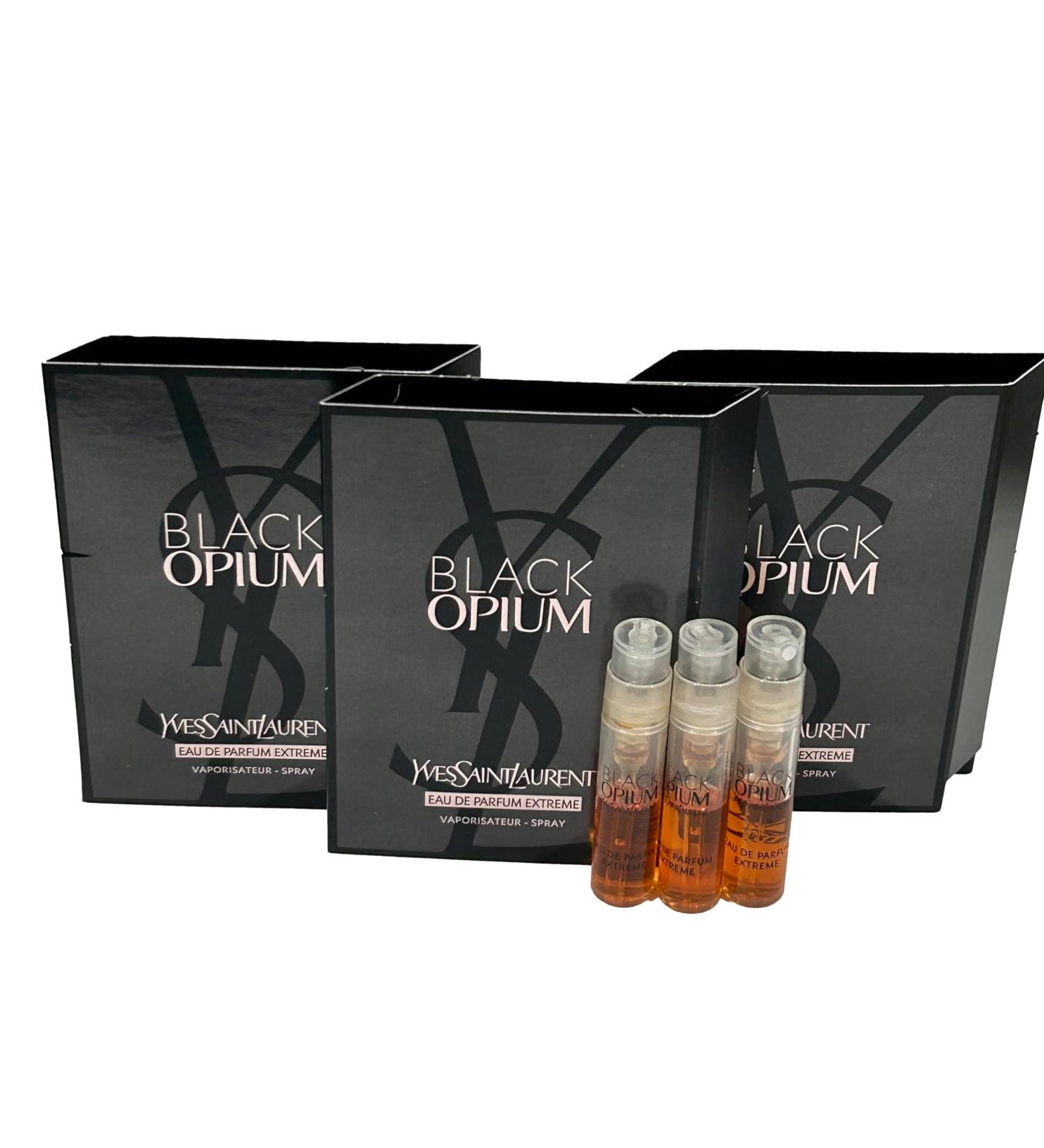 YVES SAINT LAURENT YSL Black Opium EXTREME EDP Sample Women Perfume 1.2 ml / 0.04 oz - set of 3 - Buy Online on GoSupps.com