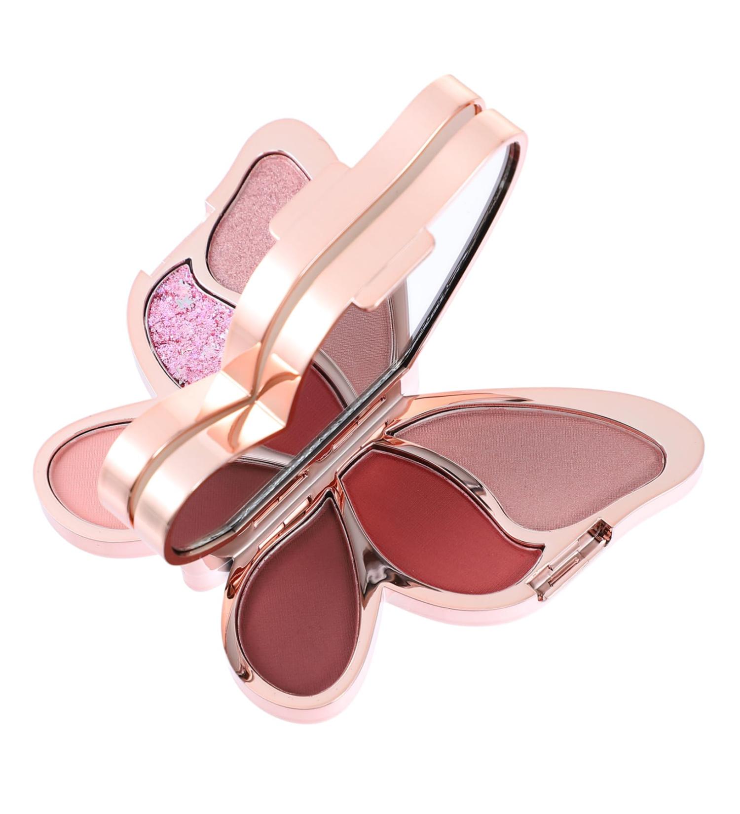 NOLITOY 2 Pcs Eyeshadow Palette Blush for Cheeks Makeup Artist Must Haves Cosmetic Supply Lucky Shimmer Miss 1 count (Pack of 1) As Shown 4x2pcs - Buy Online on GoSupps.com