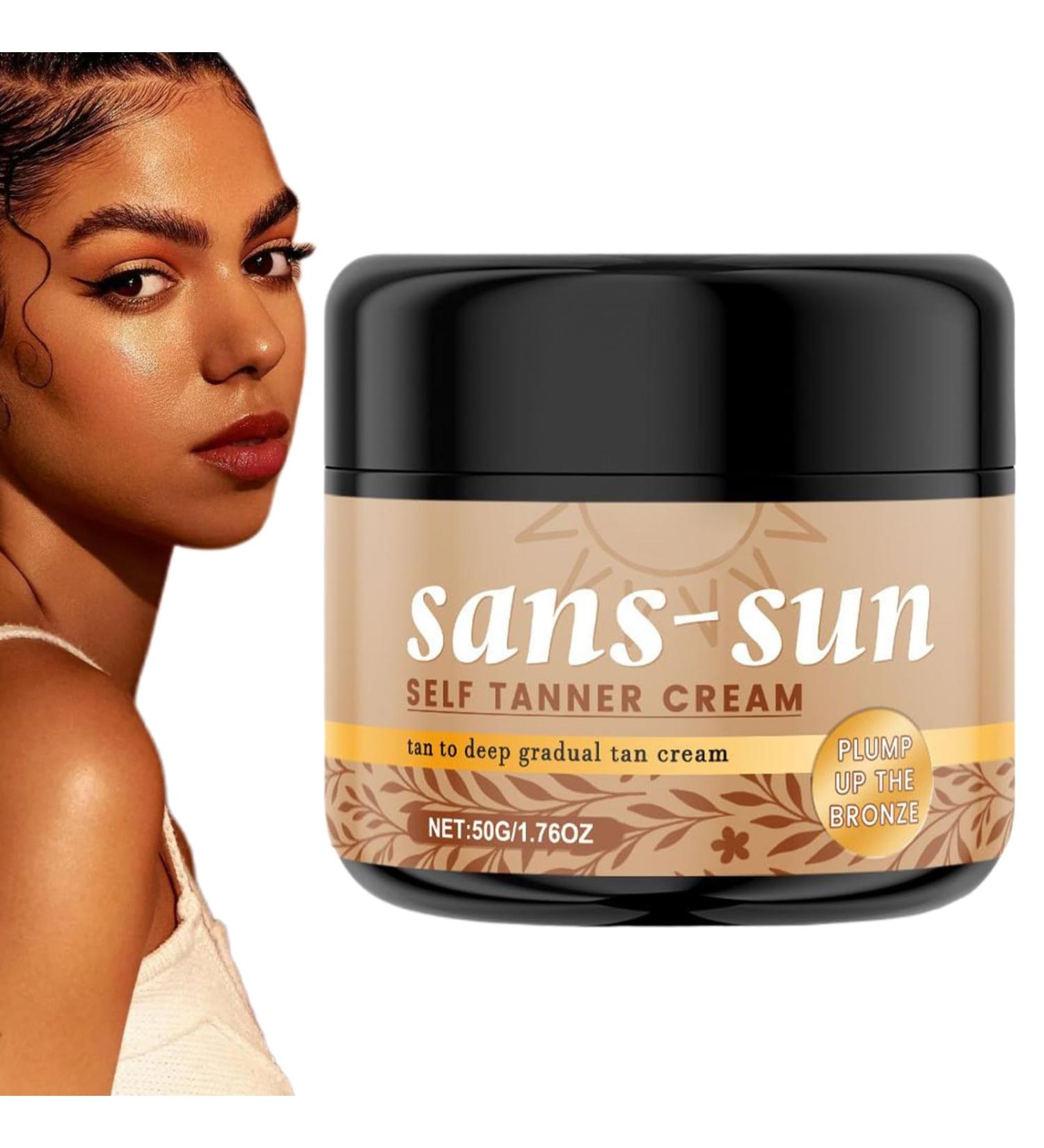 Self Tanning Cream 50 g Self Tanning Without Sun Unisex Moisturizing Bronzing Lotion for Indoor Outdoor Use Summer Beach - Buy Online on GoSupps.com
