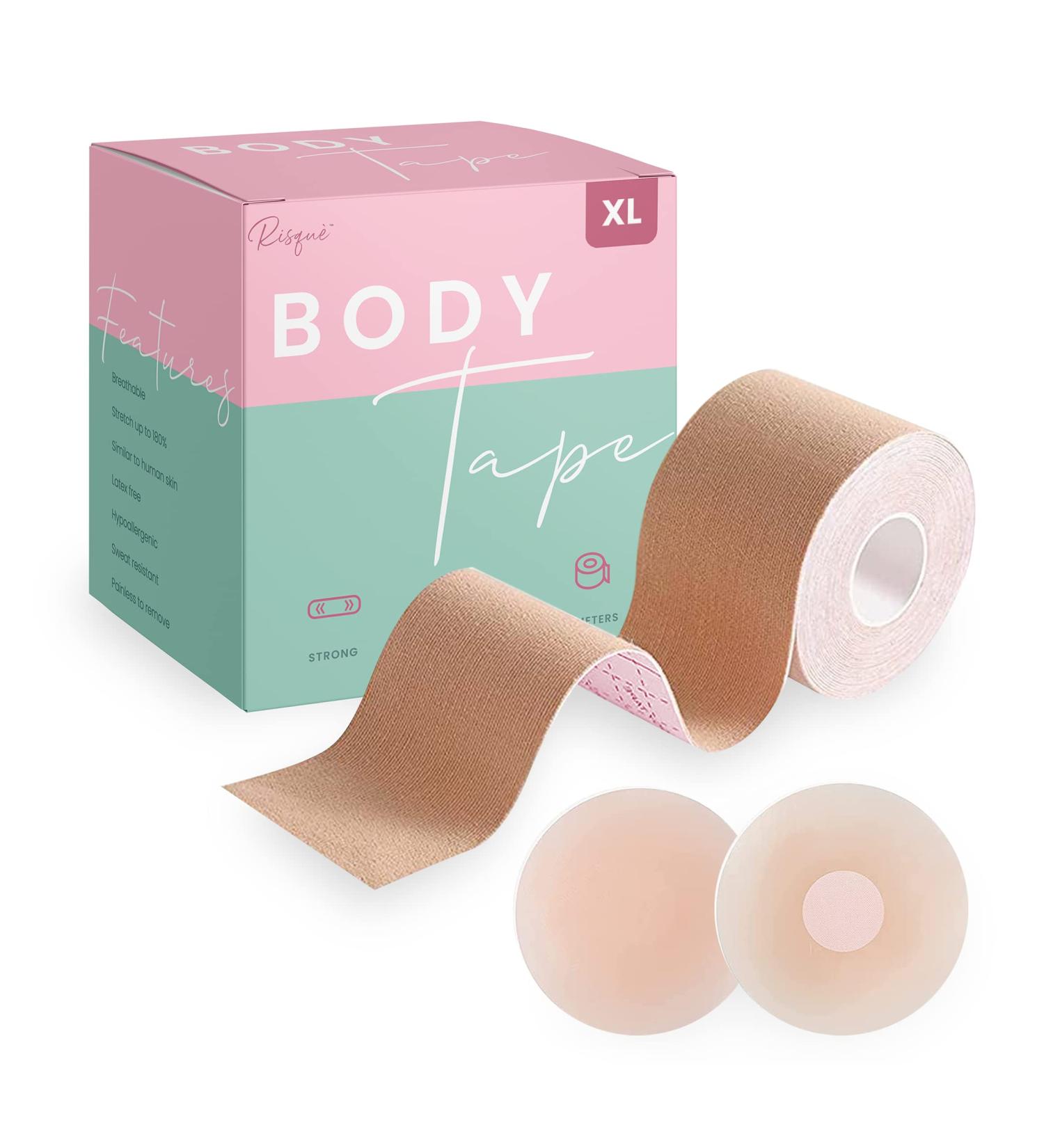 XL Boob Tape - Contour Lift & Fashion Athletic Tape for Breasts - Buy Online on GoSupps.com