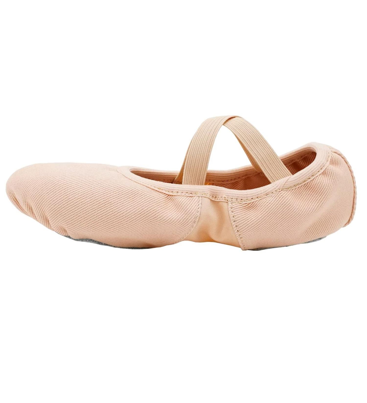 Buy s.lemon Girls Ballet Shoes - Pink Stretch Slippers for Women | Elastic Ballet Shoes EU Size 32 - Buy Online on GoSupps.com