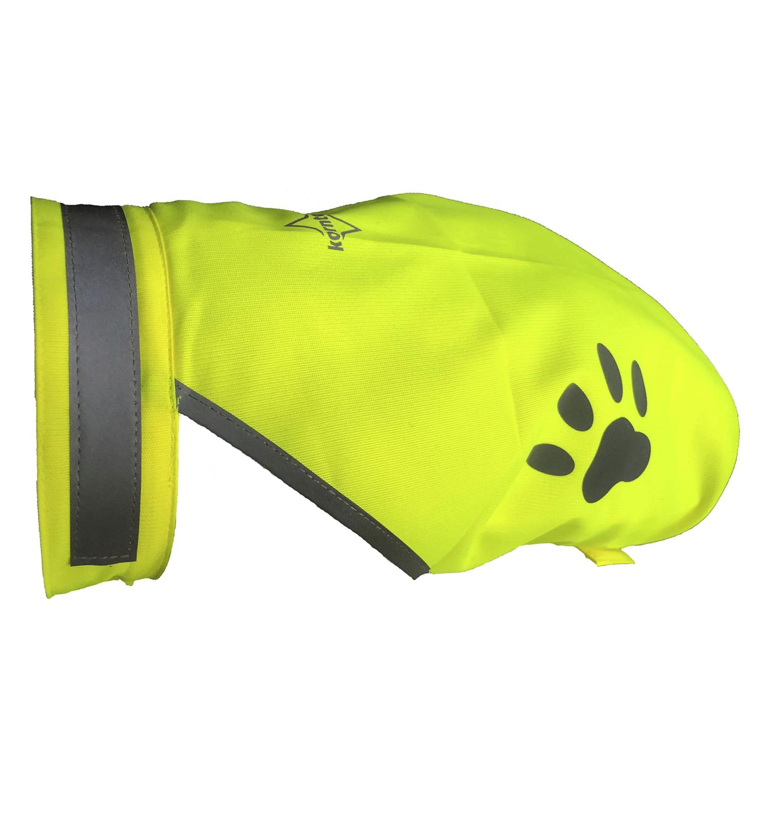 Veproli Dog Safety Vest - Custom Name Options | Reflective Neon Yellow | Various Sizes (M) - International Shipping - Buy Online on GoSupps.com