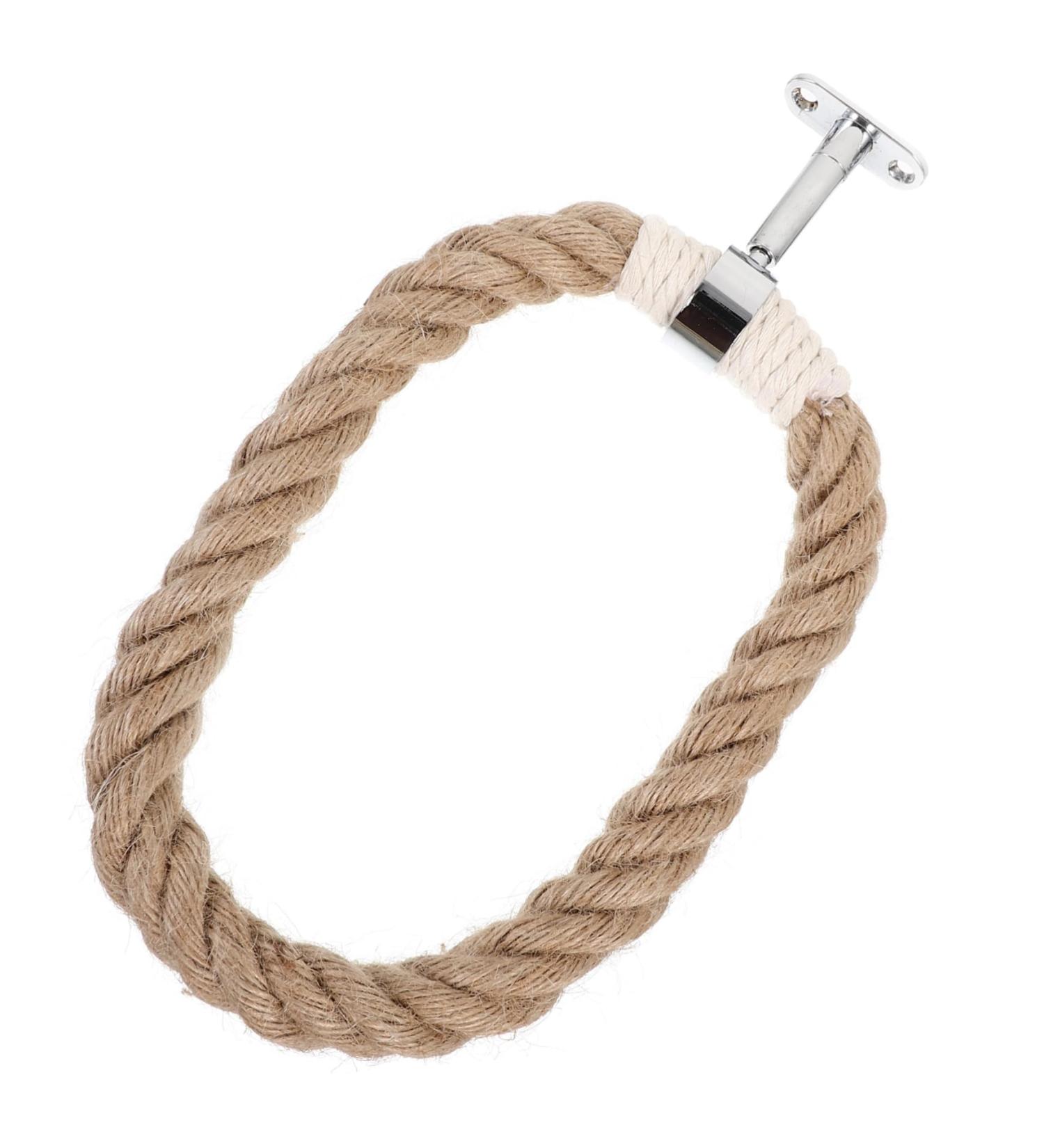 Alipis Towel Clothes Hanger Hand Towel Ring Bathroom Towel Hook Wall-Mounted Hanging Towel Ring - Buy Online on GoSupps.com