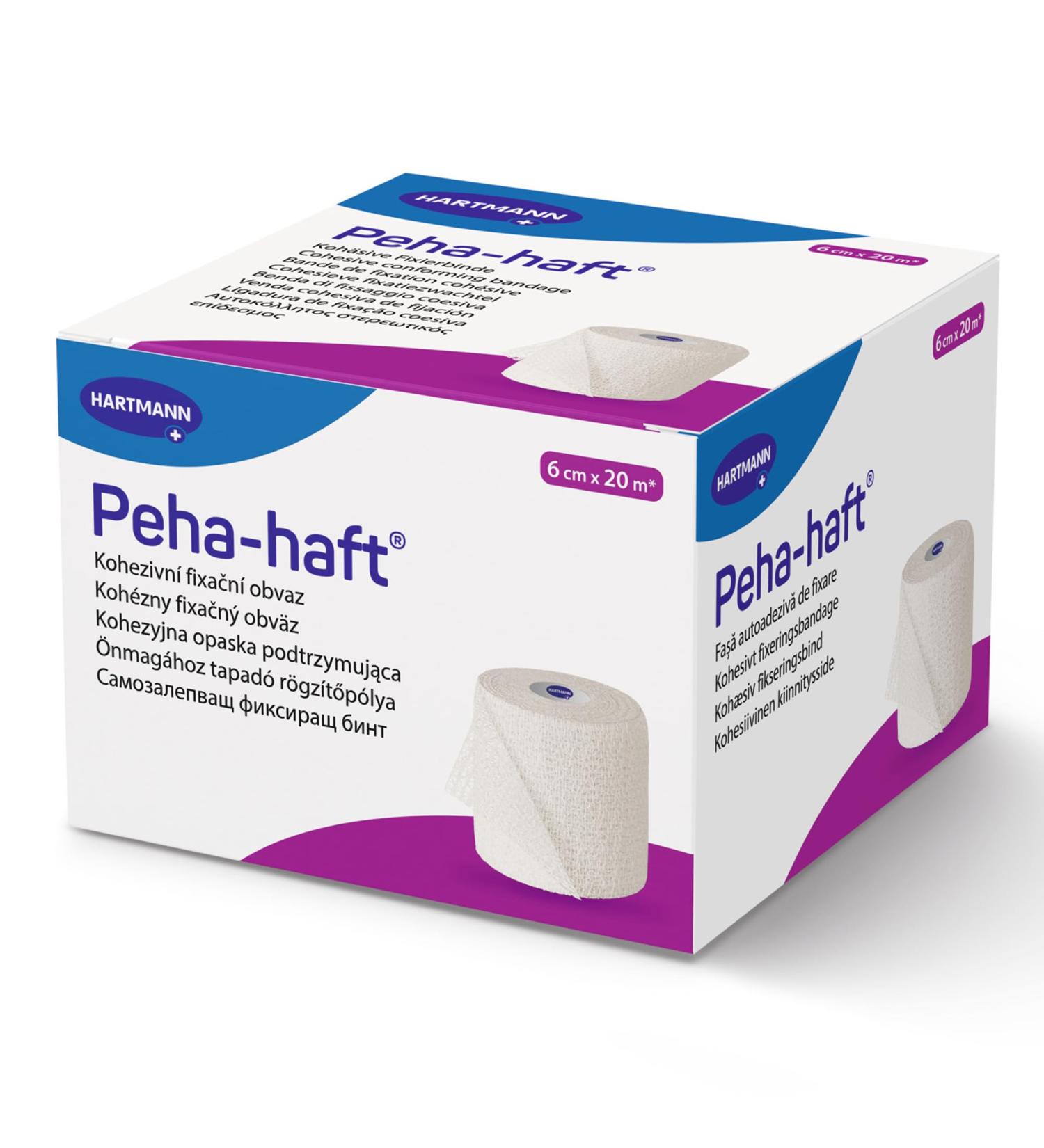 Hartmann Peha-Haft Cohesive Bandage - Latex-Free 6 cm x 20 m | International Shipping Available - Buy Online on GoSupps.com