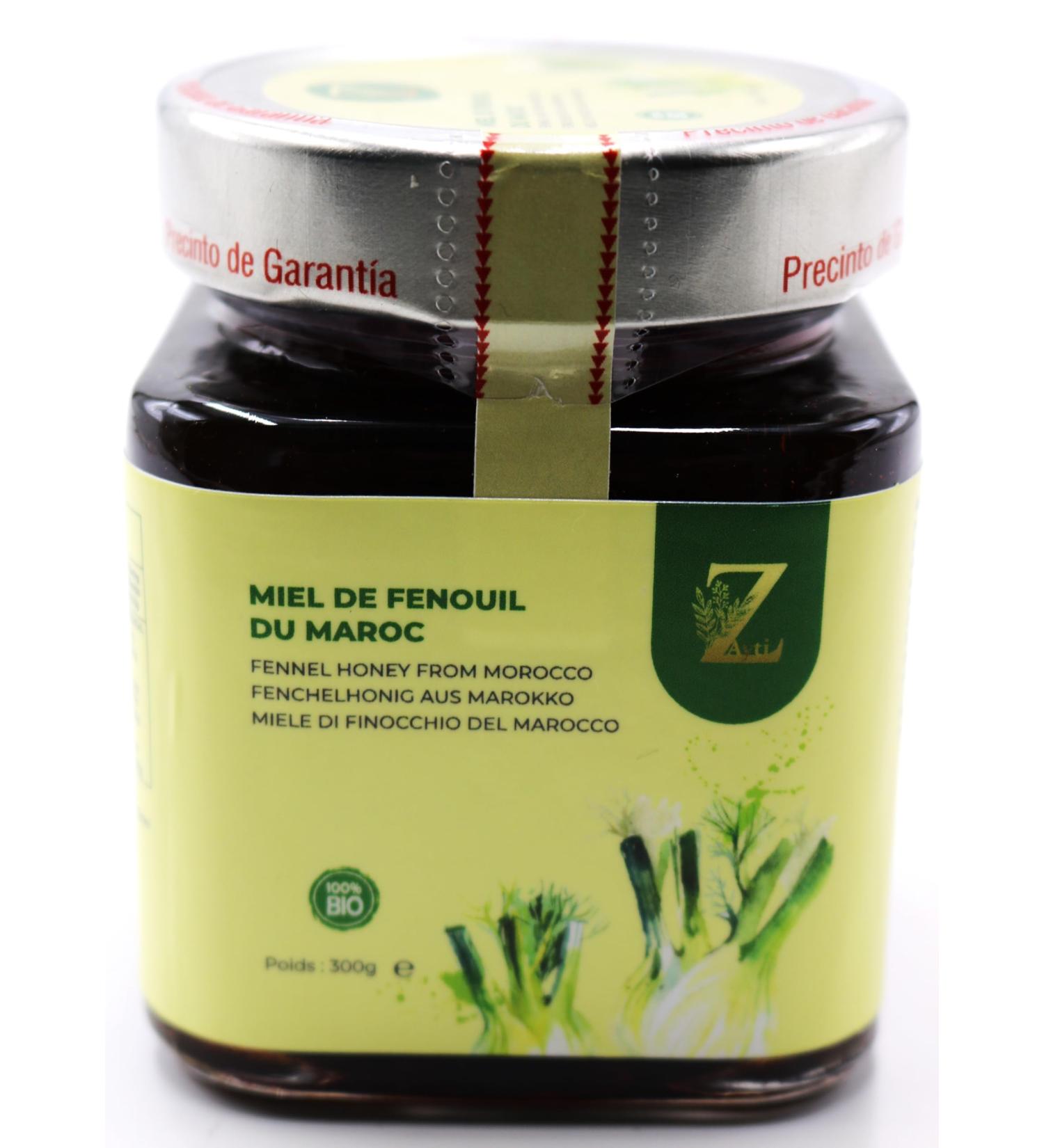 Miel de Fenouil du Maroc 300g un miel Rare et unique - 100% Naturel R colt dans la R gion de Souss Massa Draa - Buy Online on GoSupps.com