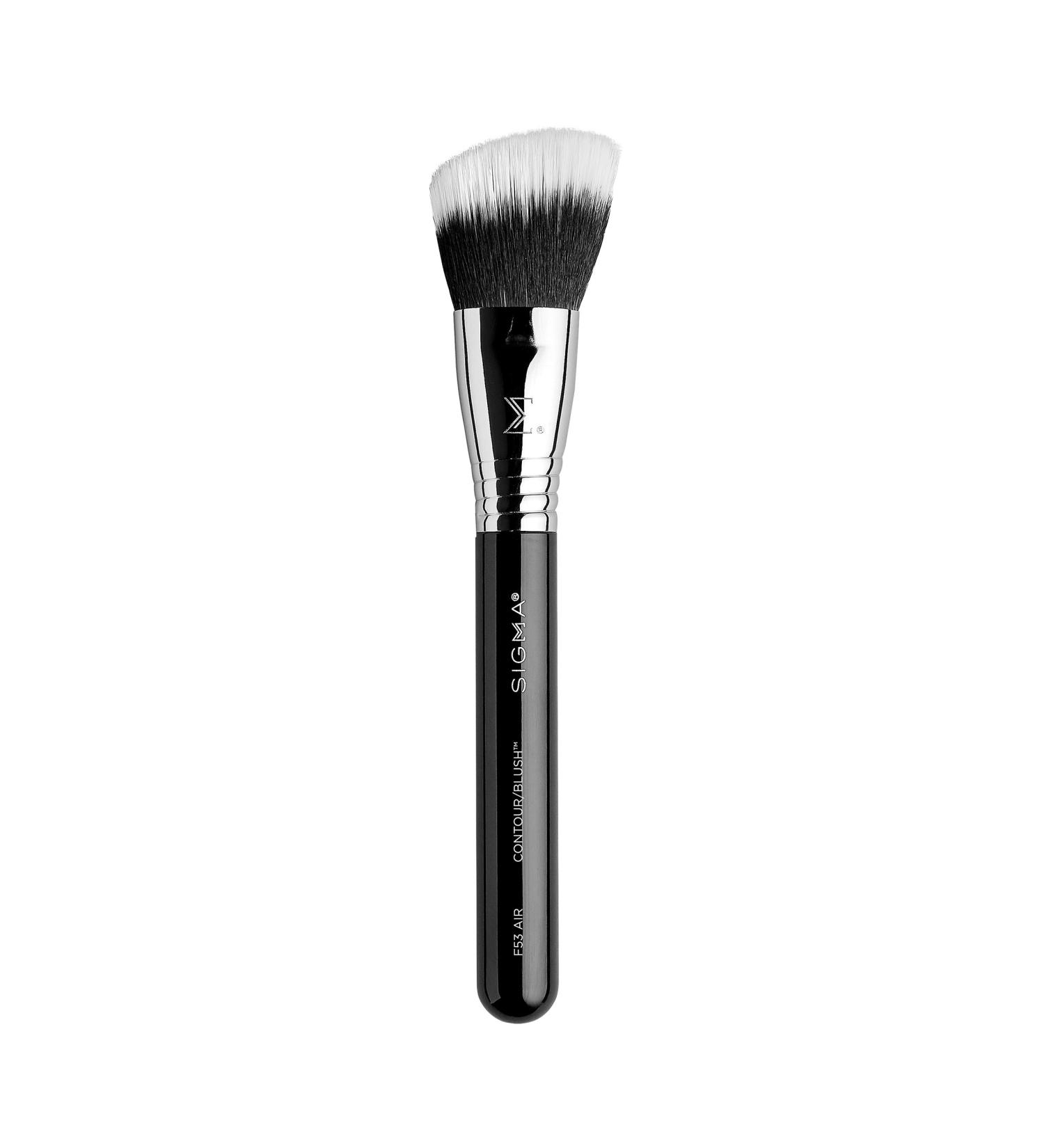 Sigma Beauty F53 Air Contour & Blush Brush - Angled Makeup Brush for Streak-Free Blush & Bronzer Application | International Shipping Available - Buy Online on GoSupps.com