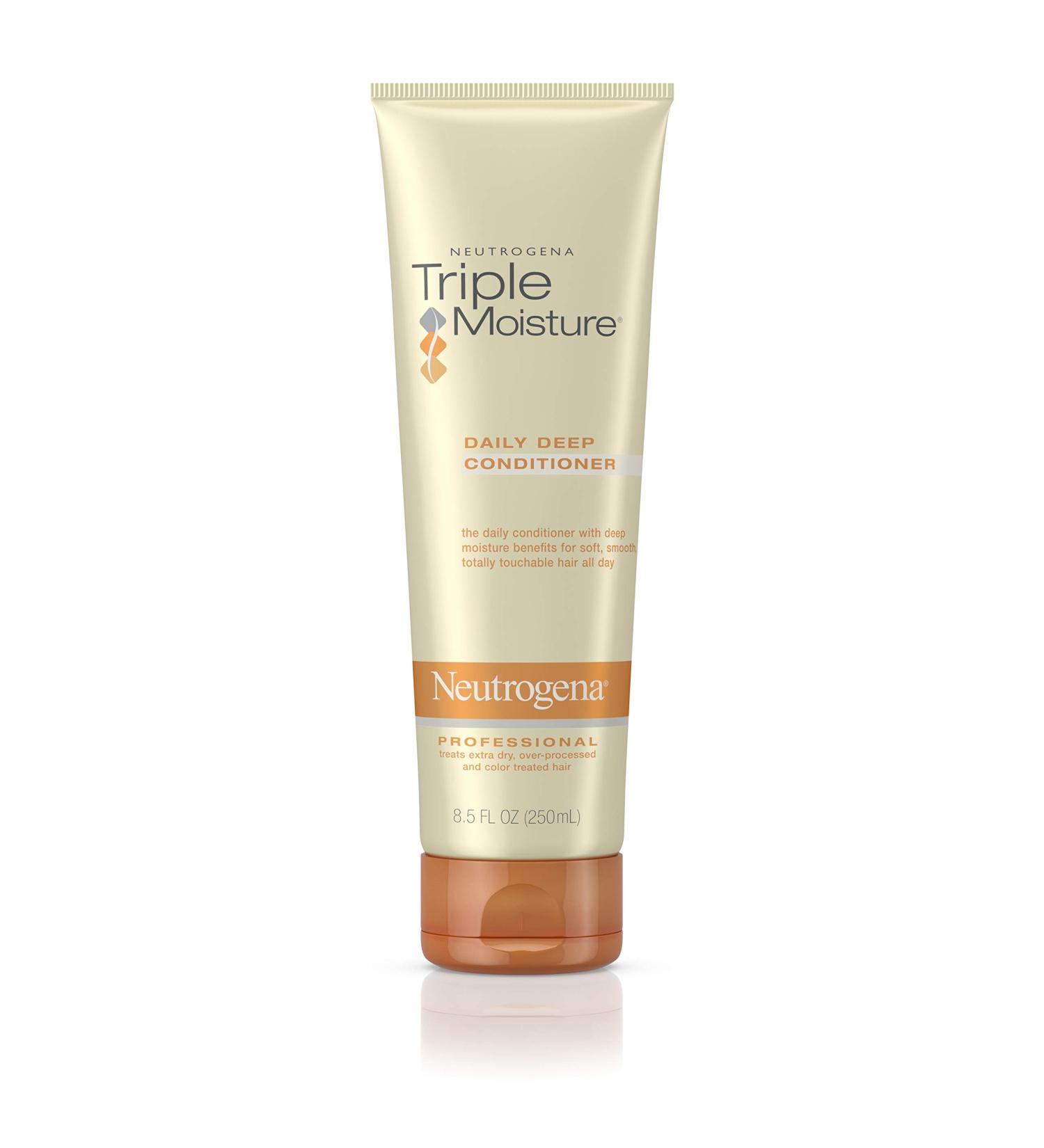 Neutrogena Triple Moisture Daily Deep Conditioner 8.5 oz - Hydrating Hair Treatment - Buy Online on GoSupps.com