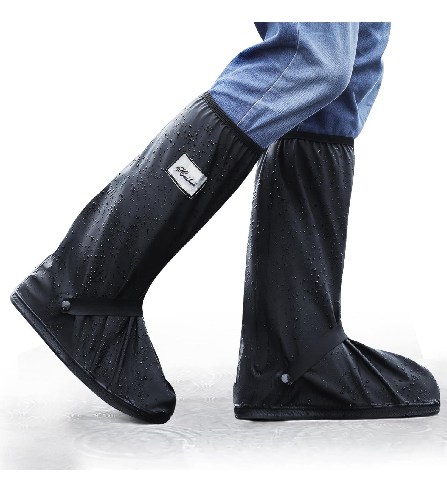 Waterproof Overshoes for Men & Women | Suwiwkkoa Rain Shoe Covers - Non-Slip Protection for Cycling & Outdoor Activities - Buy Online on GoSupps.com