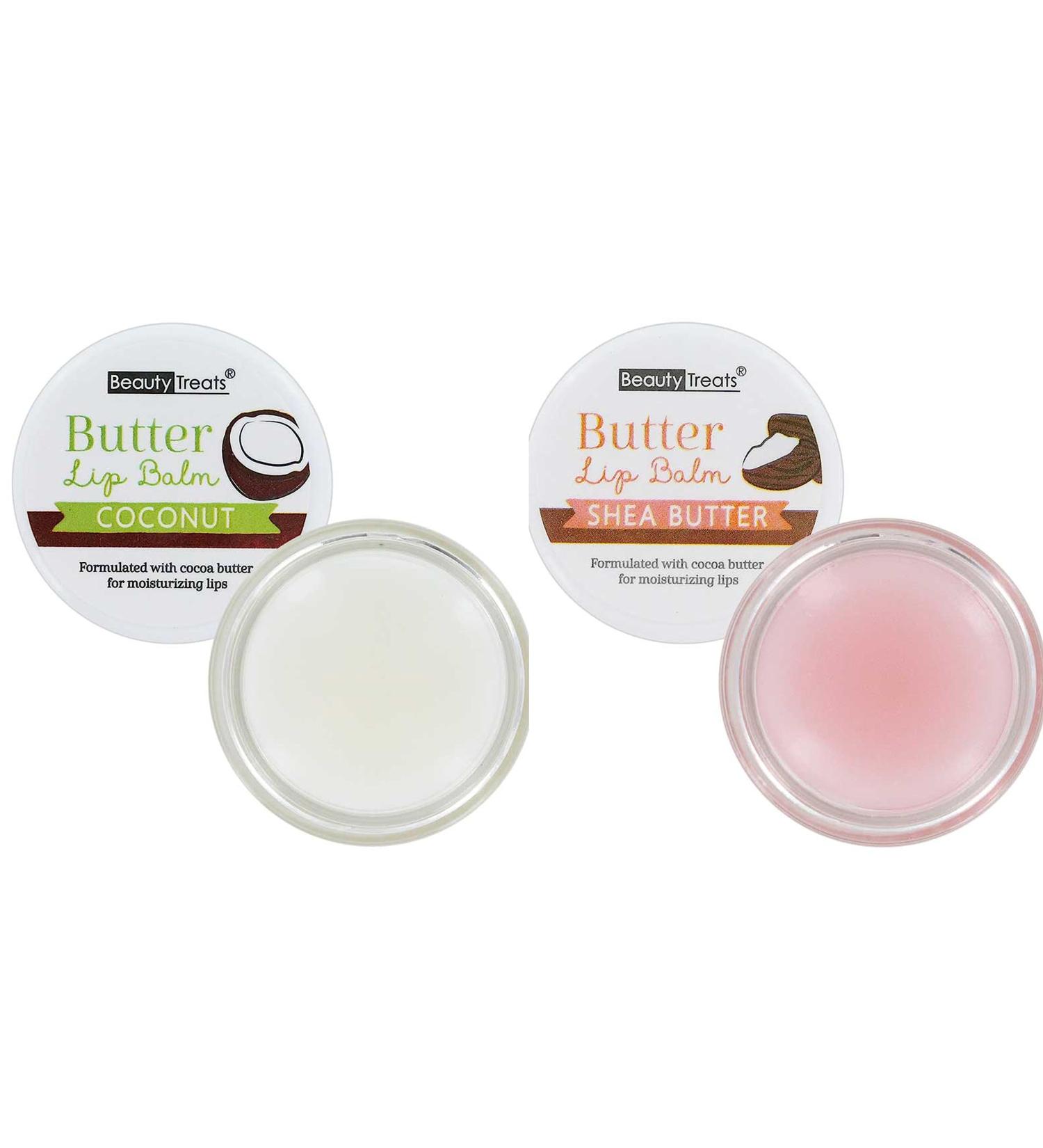 PRESTIGE BIATTA 2 PC BUTTER LIP BALM - COCONUT & SHEA BUTTER