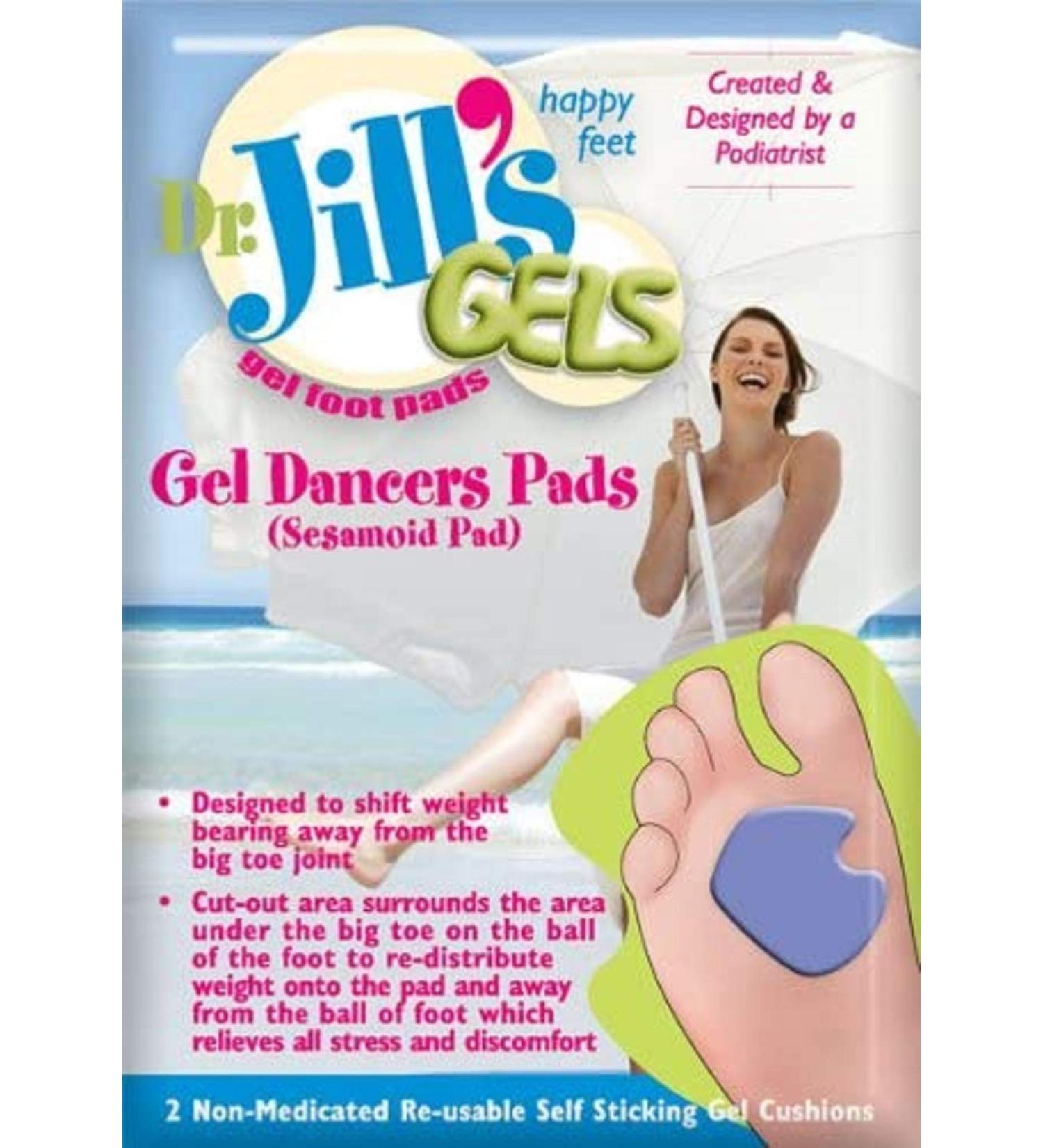 Dr. Jill's Gel Dancer's Pads (Left Foot)