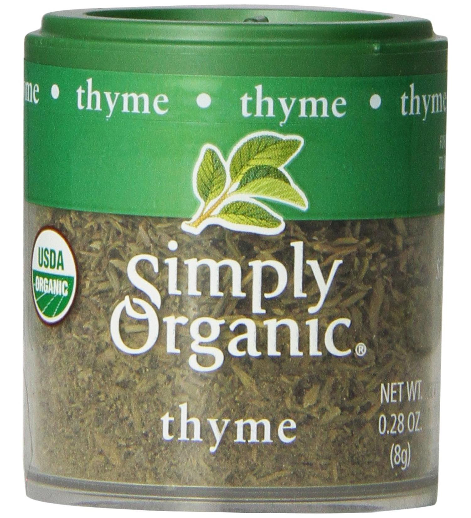 Organic Thyme 0.28 Oz - Premium Quality | Natural Flavor Enhancer - Buy Online on GoSupps.com