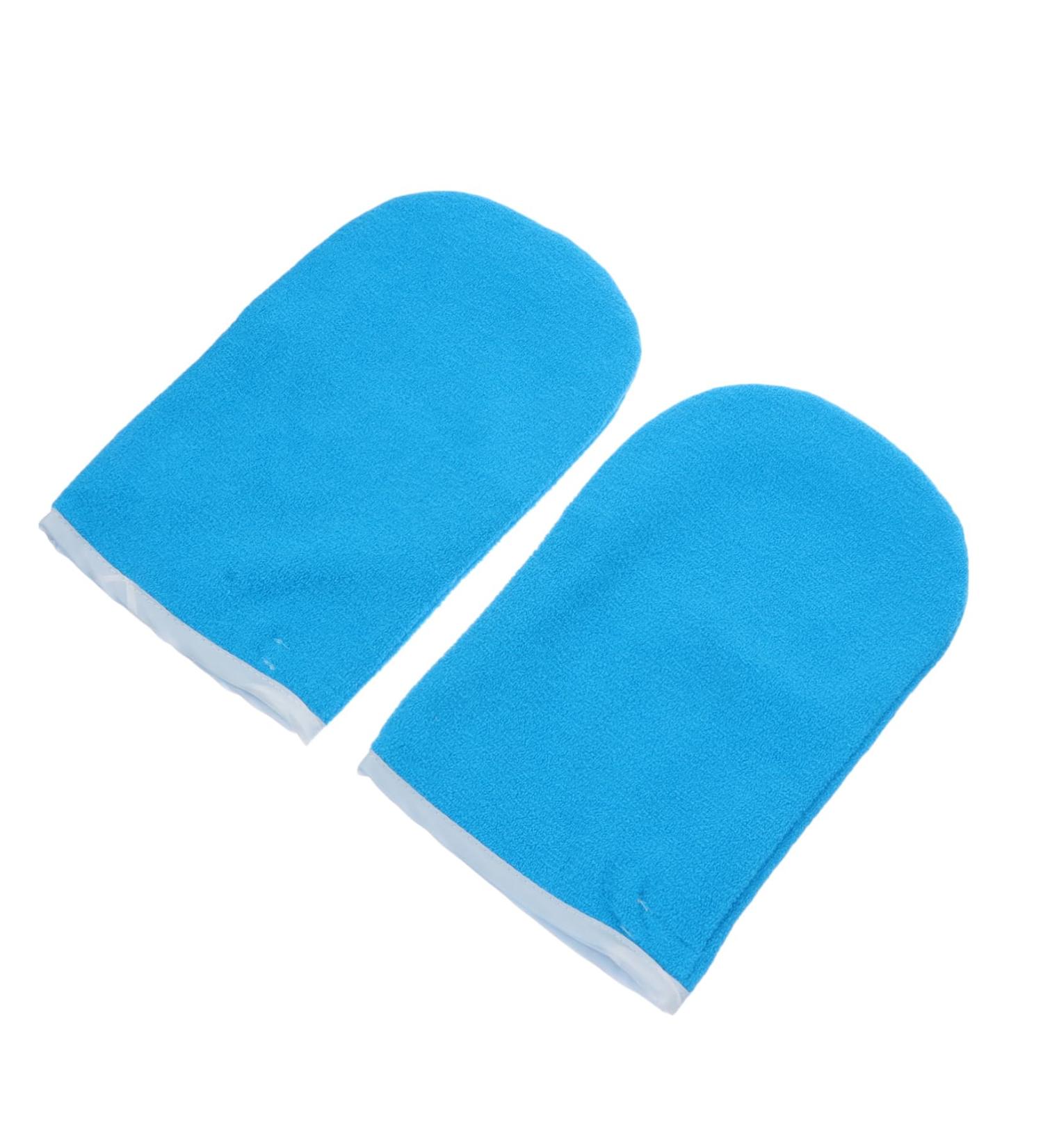 VINTORKY 1 Pair hand mask care Reusable Paraffin Gloves wax heated mitten paraffin baths gloves hot paraffin mitten mitten heated mittens spa gloves polyester insulation care bag - Buy Online on GoSupps.com
