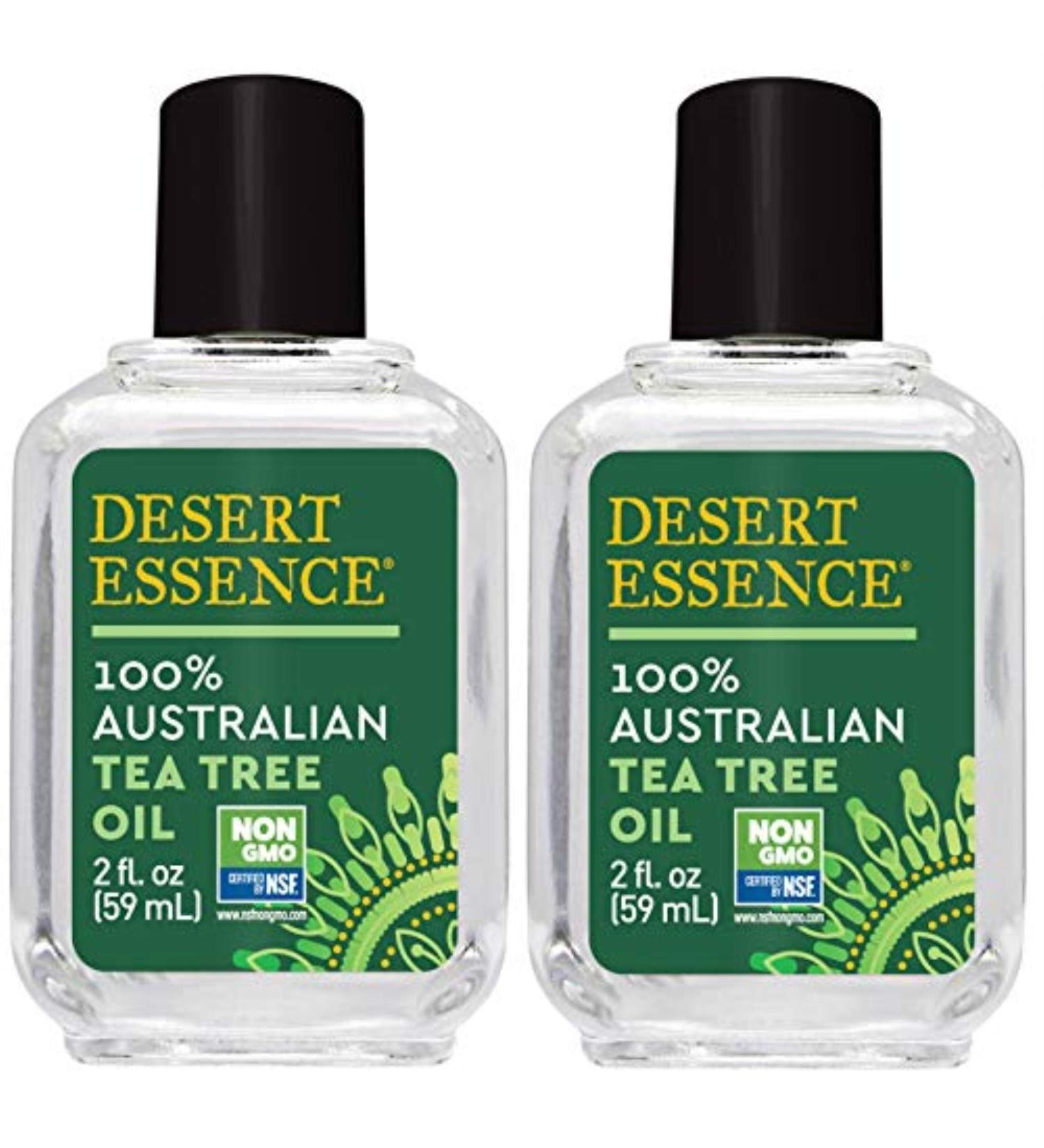 Buy Desert Essence 100% Australian Tea Tree Oil (2pk) - 2 fl oz | International Shipping Available - Buy Online on GoSupps.com