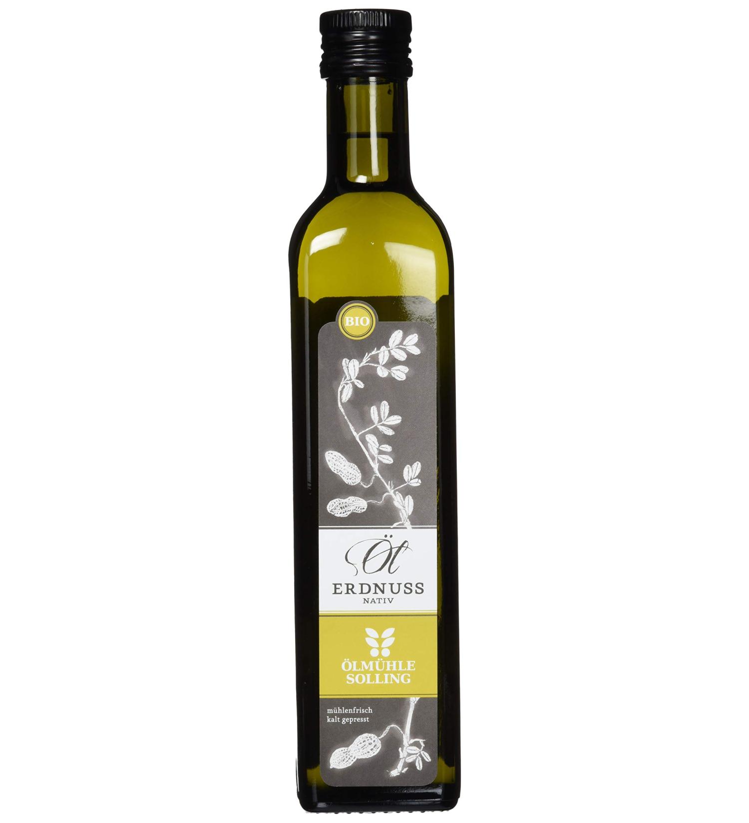  lm hle Solling Organic Peanut Oil 500ml - Virgin Naturland | Premium International Shipping - Buy Online on GoSupps.com