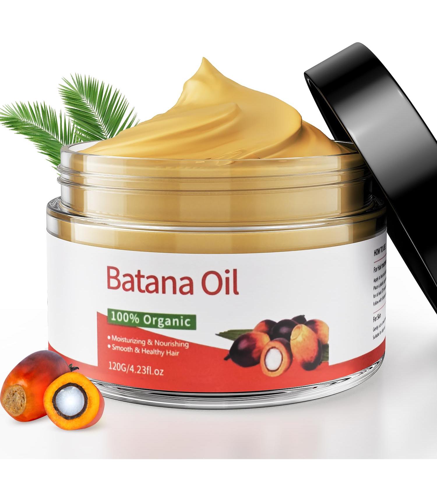 Buy Dr. Sebi Organic Batana Oil for Hair Growth - 100% Pure Raw Honduran Oil | Strengthen & Restore Hair Prevent Hair Loss (4.23 oz - Buy Online on GoSupps.com