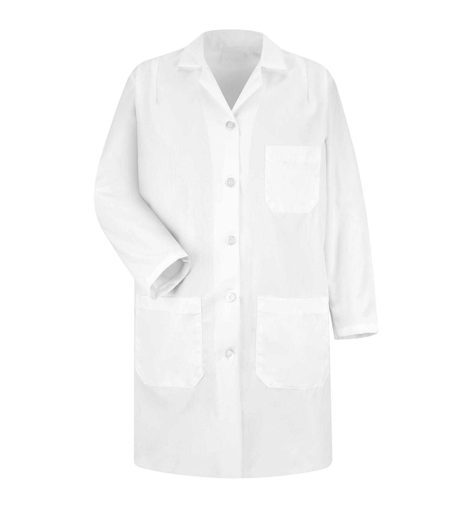 Red Kap Women's Large White Durable Press Lab Coat - Professional Quality - Buy Online on GoSupps.com