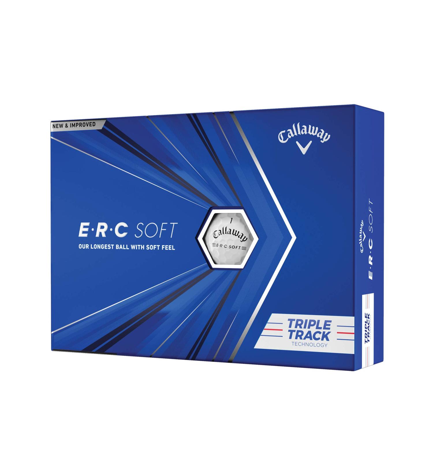 Callaway ERC Triple Track Golf Balls 12B PK 2021 Version White - Buy Online on GoSupps.com