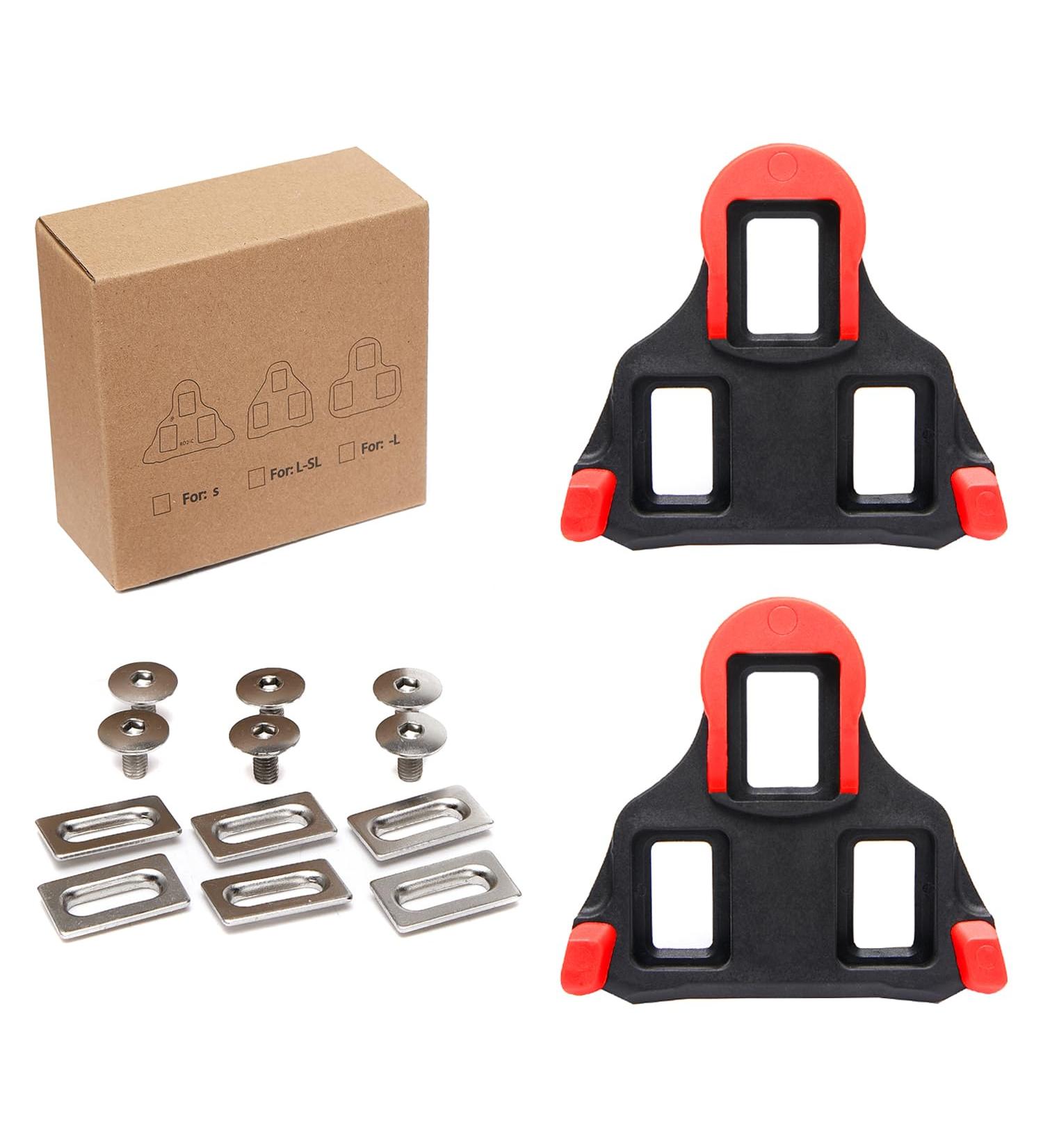High-Performance Bicycle Shoes Cleats for Shimano Pedals | SPD SL Compatible with Delta Clips (0/2/6 Float) - SH10 & SH12 - Buy Online on GoSupps.com