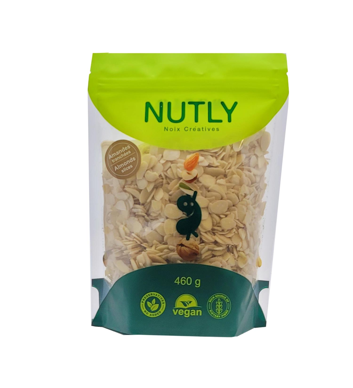 Blanched almond sliced (460) 460.0 grams - Buy Online on GoSupps.com