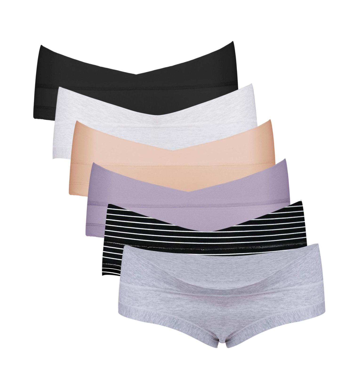 Intimate Portal Maternity Knickers | Pregnancy & Postpartum Underwear 6-pk | Cotton Cradle Briefs - Buy Online on GoSupps.com